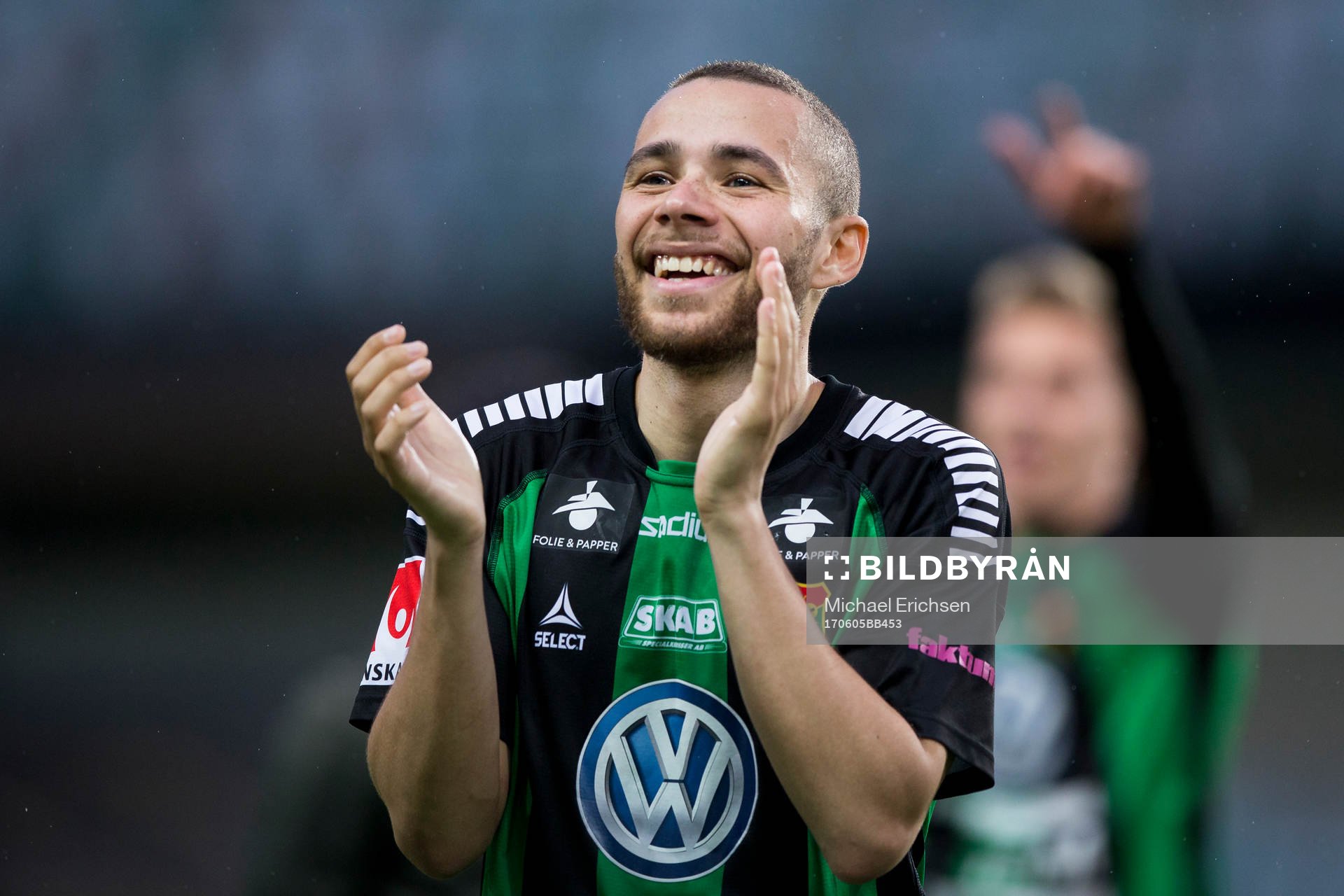 GAIS Malkolm Moenza tackar publiken