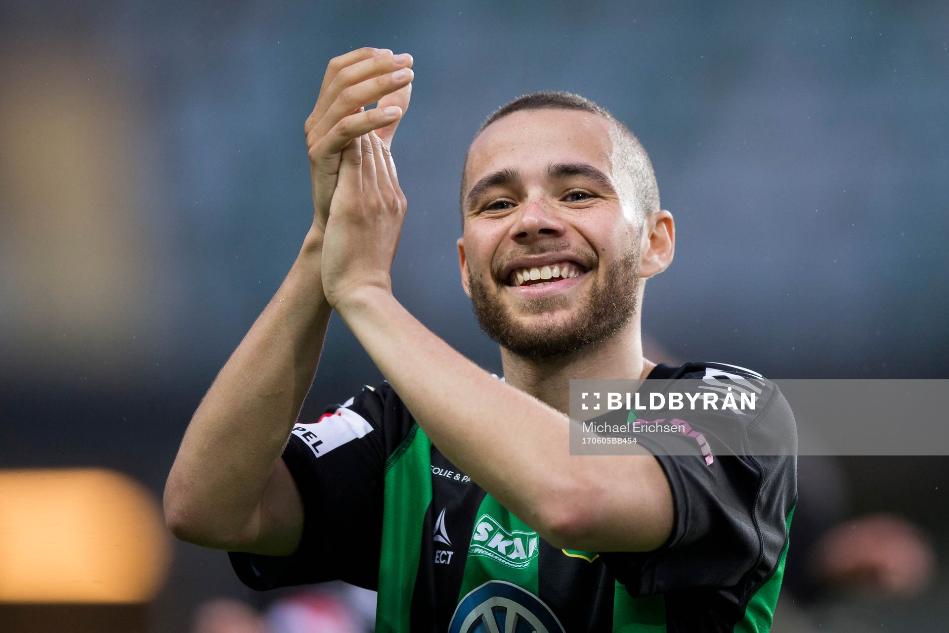 GAIS Malkolm Moenza tackar publiken