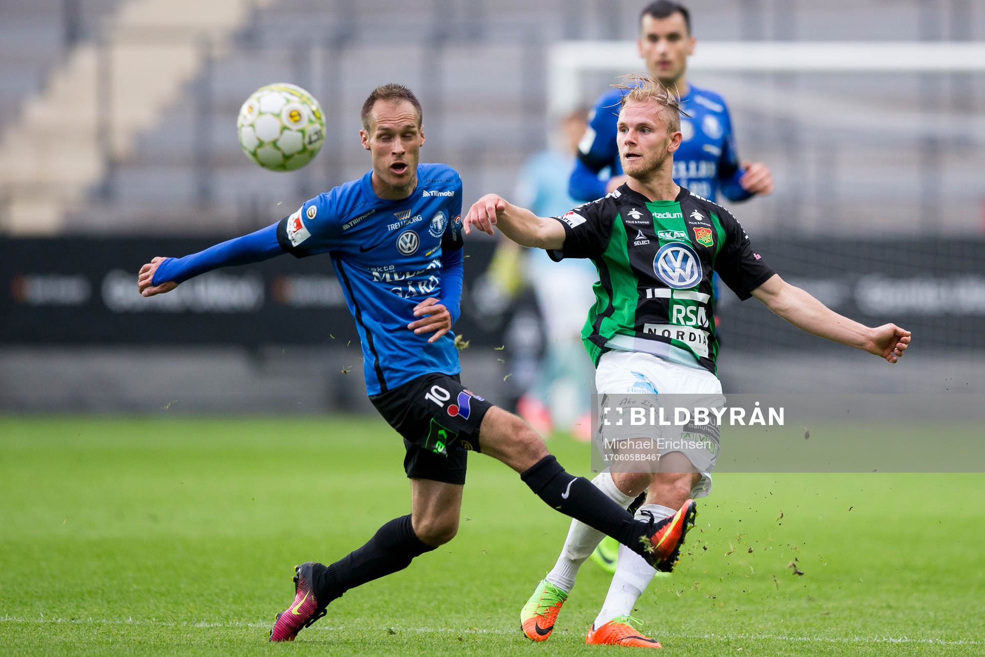 GAIS Niclas Andersén och Trelleborgs Zoran Jovanovic
