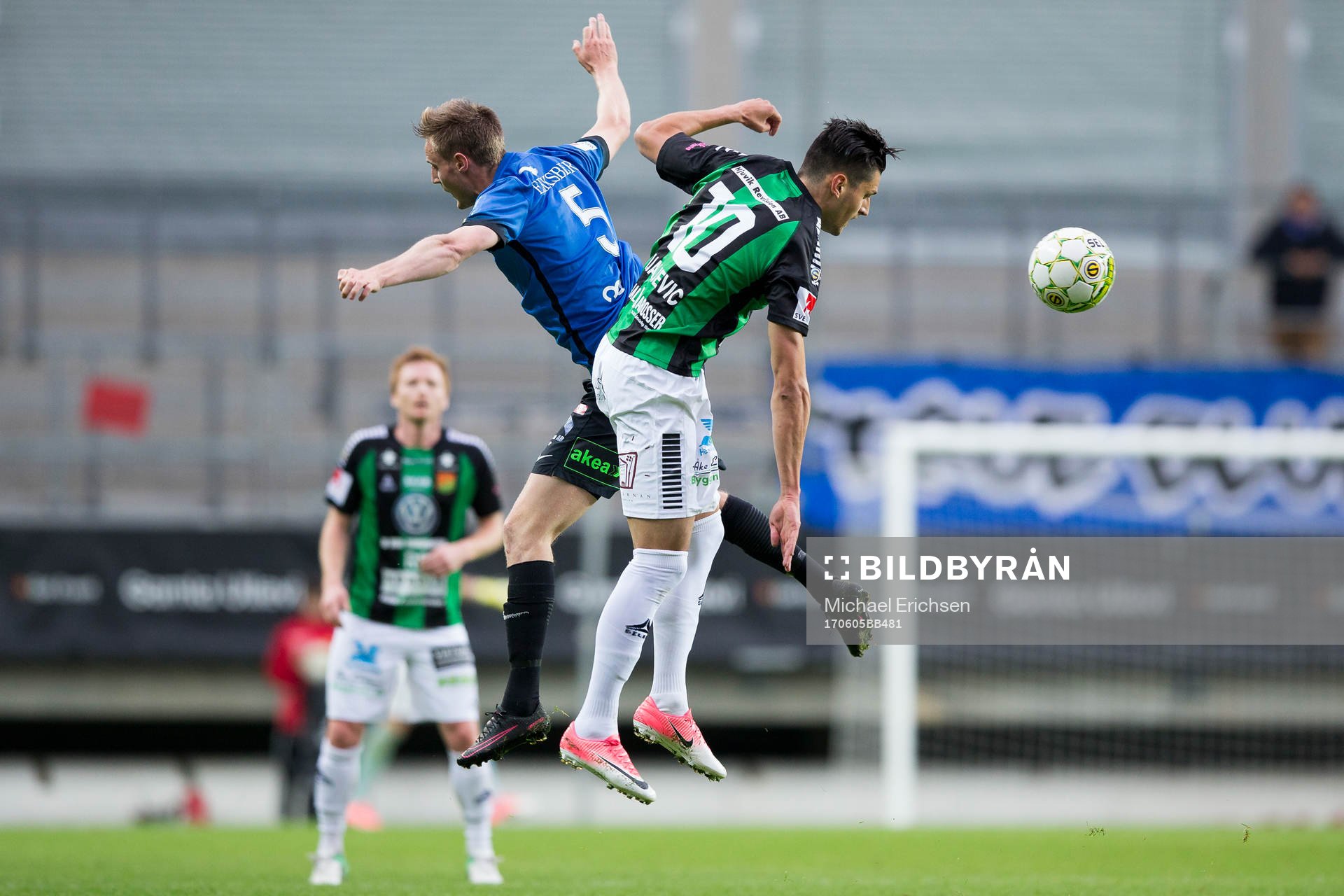 Trelleborgs Anton Tideman i nickduell med GAIS Luka