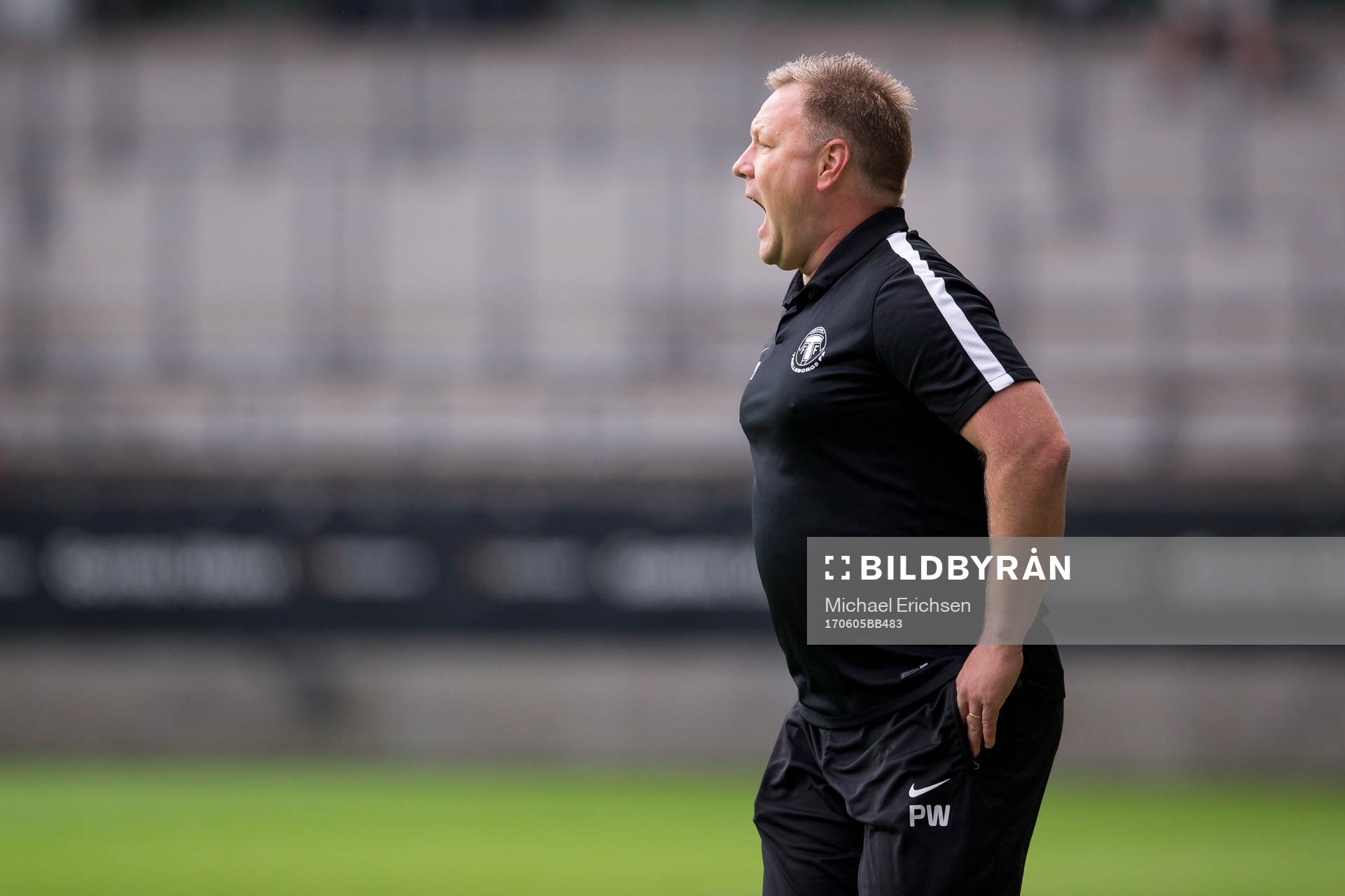 Trelleborgs tränare Patrick Winqvist