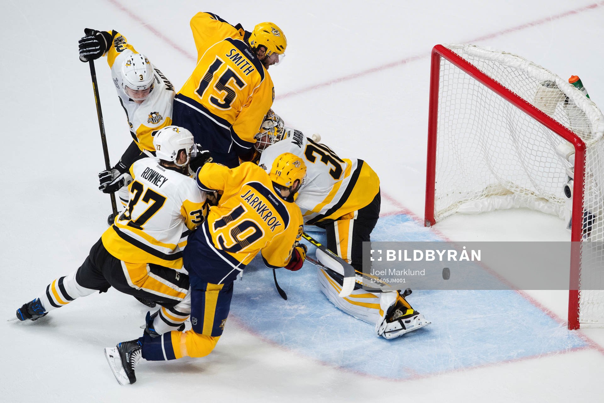 Nashvilles Calle Järnkrok gör 1-0 bakom Pittsburghs