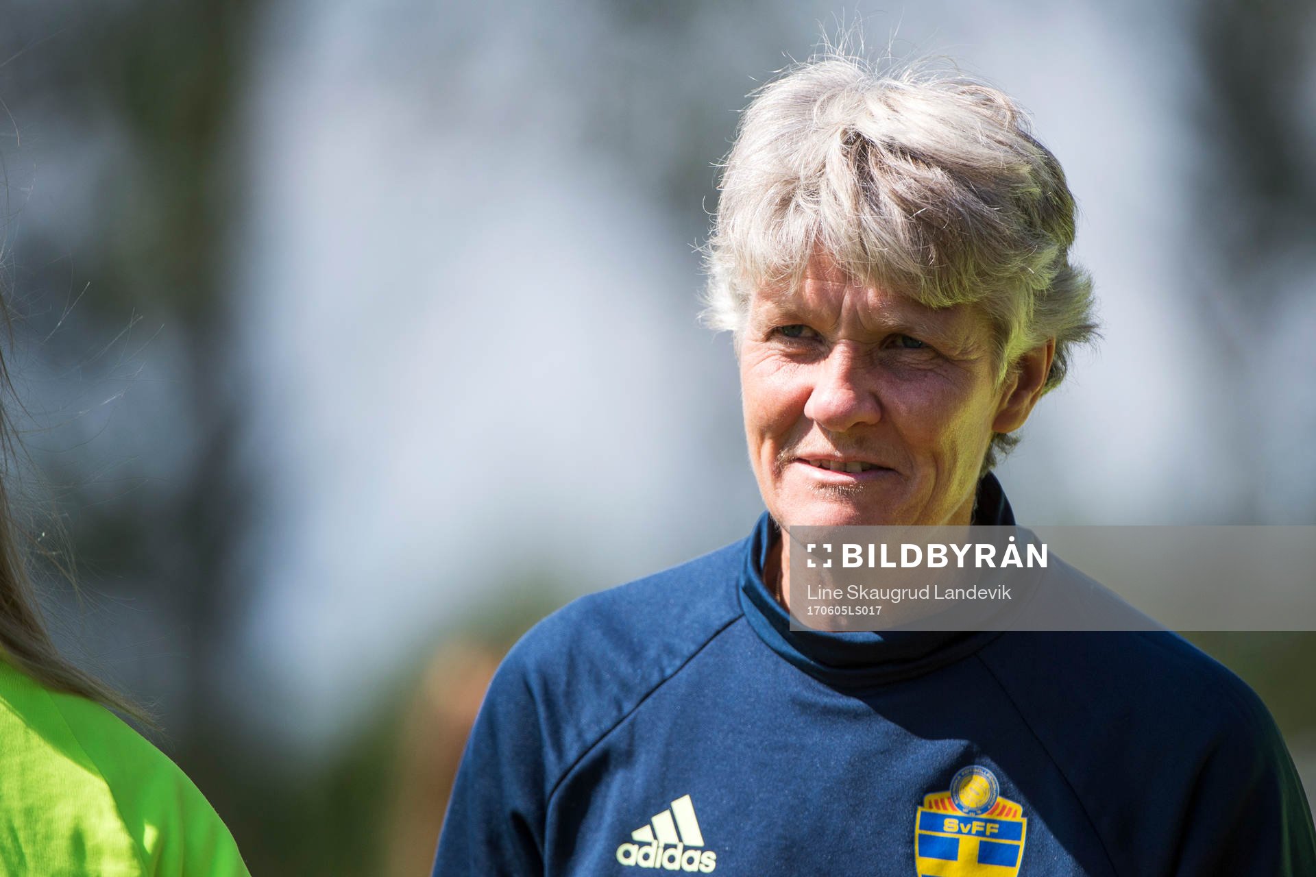 Förbundskapten Pia Sundhage