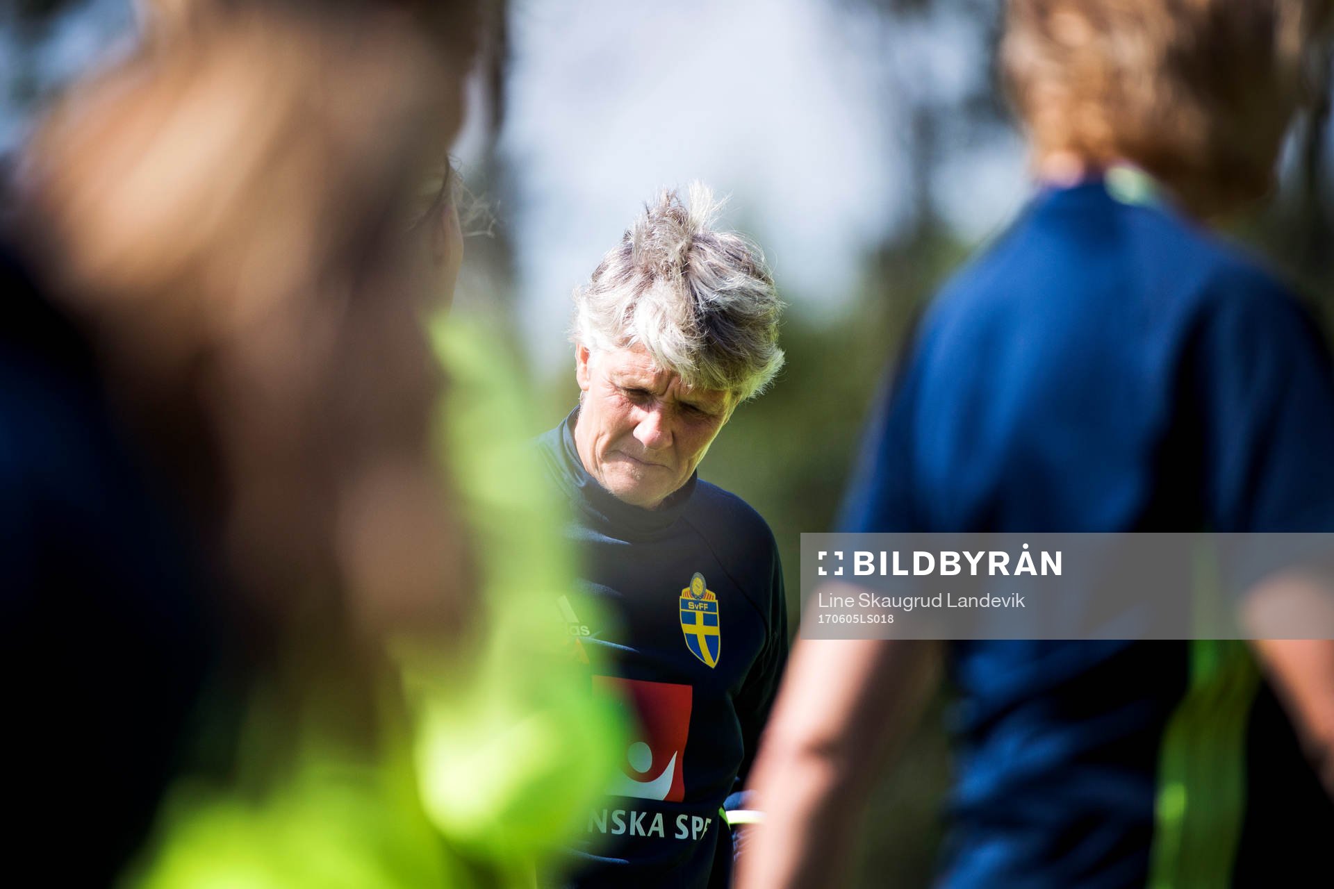 Förbundskapten Pia Sundhage