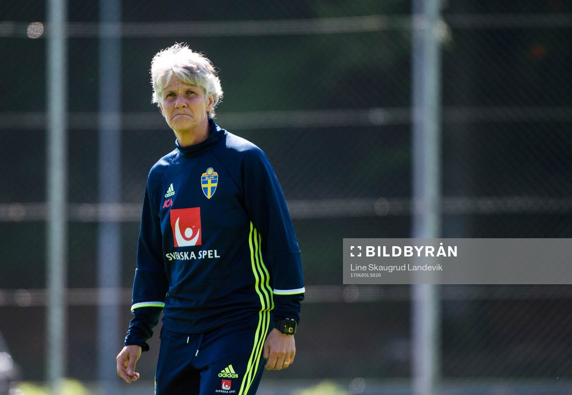 Förbundskapten Pia Sundhage