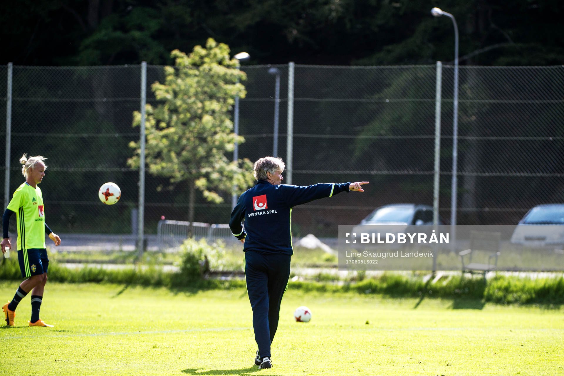 Caroline Seger och Pia Sundhage
