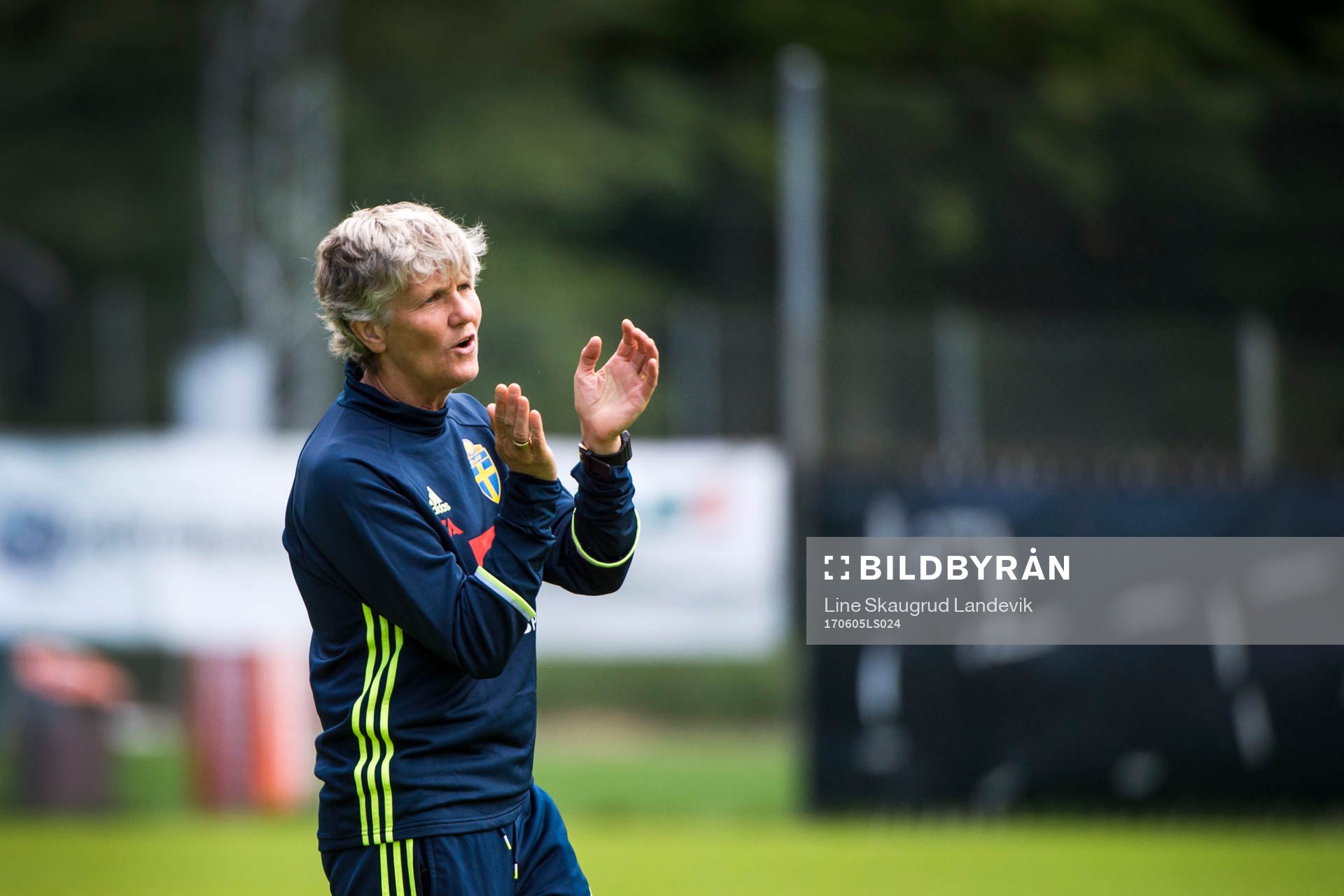 Förbundskapten Pia Sundhage
