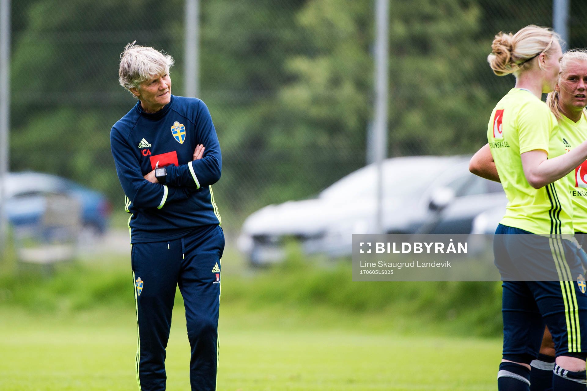 Förbundskapten Pia Sundhage