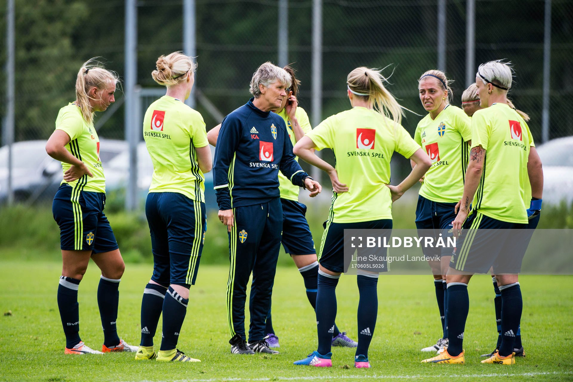 Förbundskapten Pia Sundhage