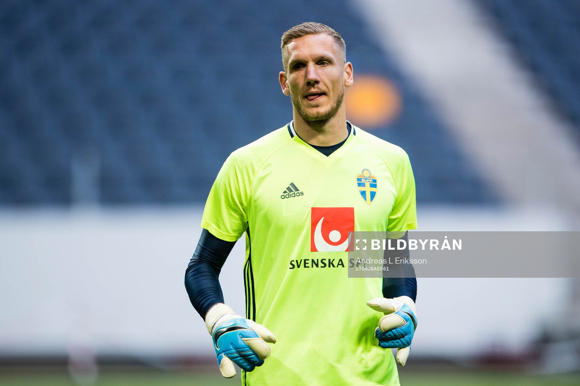 Sveriges målvakt Robin Olsen