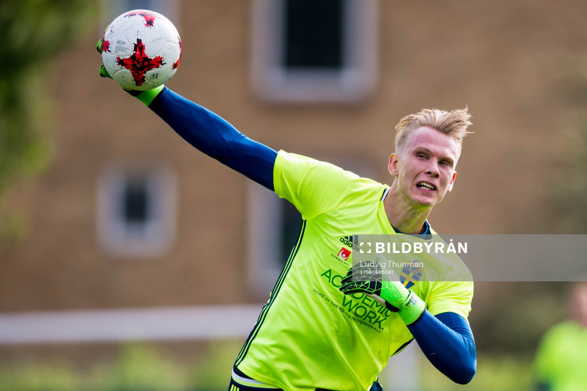 Målvakt Pontus Dahlberg