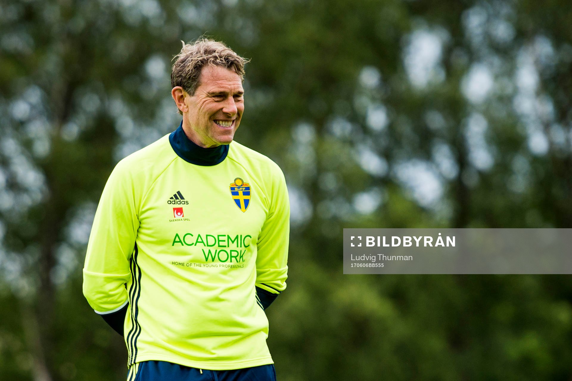 Förbundskapten Håkan Ericson