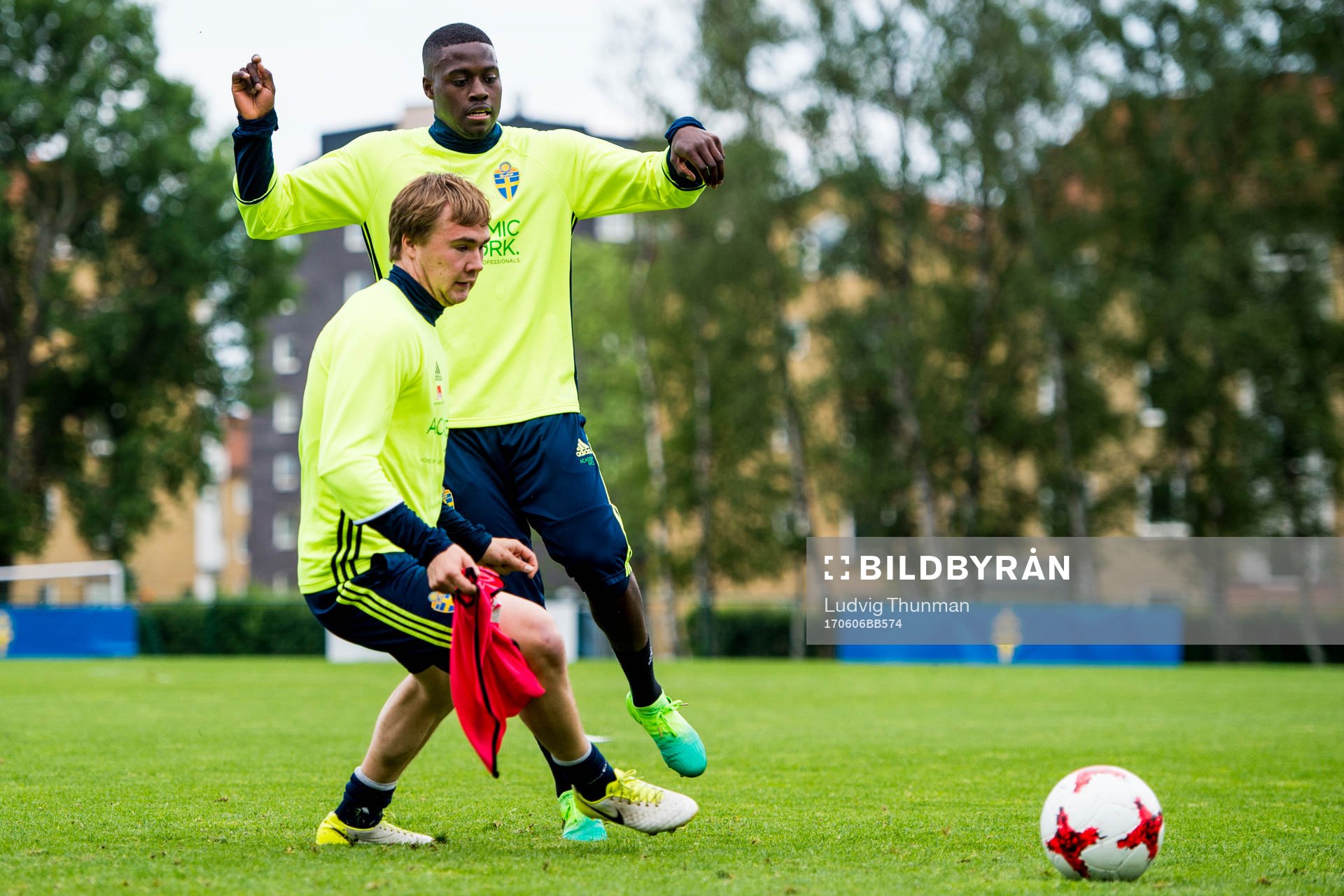 Isak Ssewankambo och Simon Tibbling