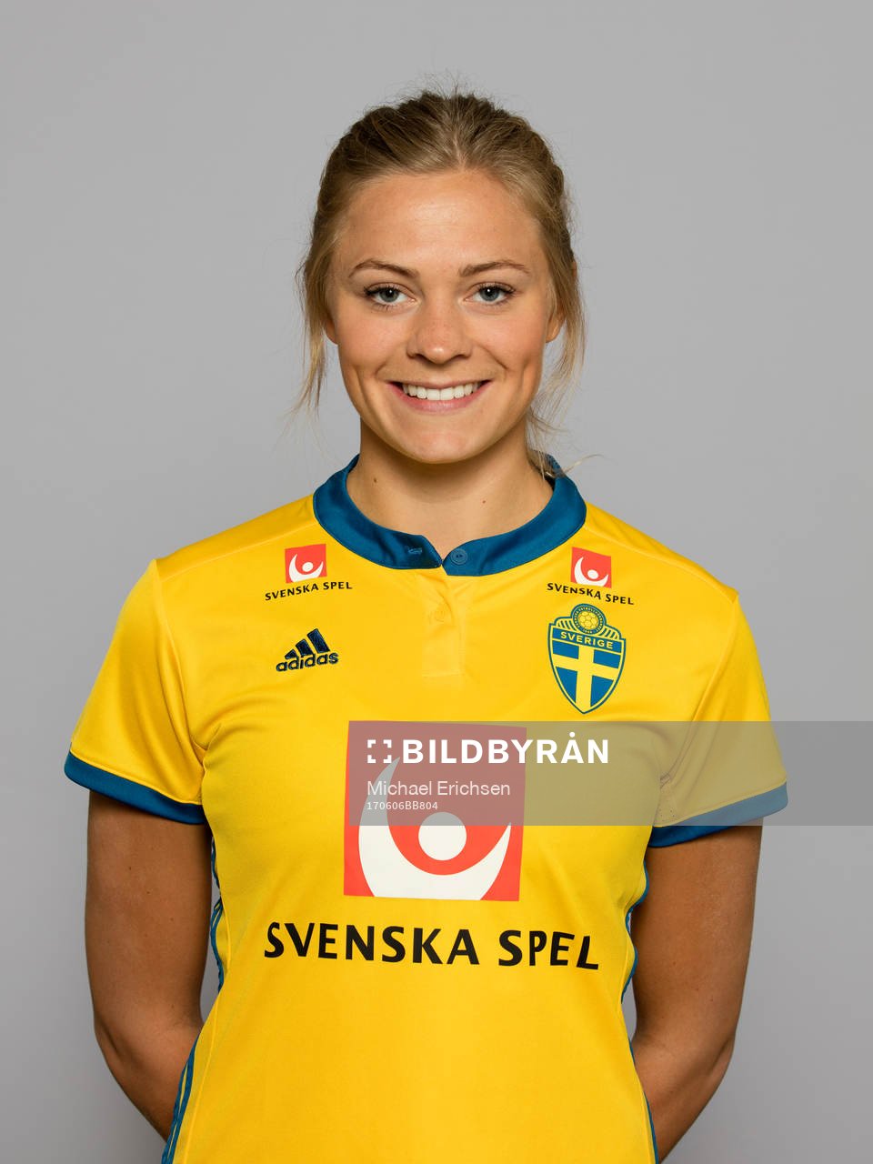 Fridolina Rolfö, spelare i Sveriges damlandslag i fotboll