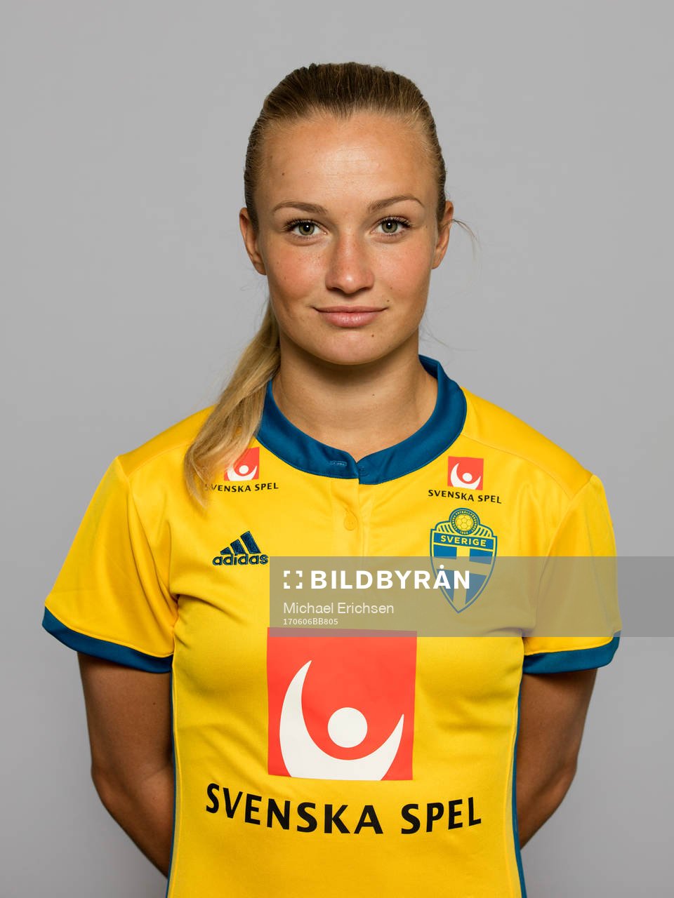 Tove Almqvist, spelare i Sveriges damlandslag i fotboll