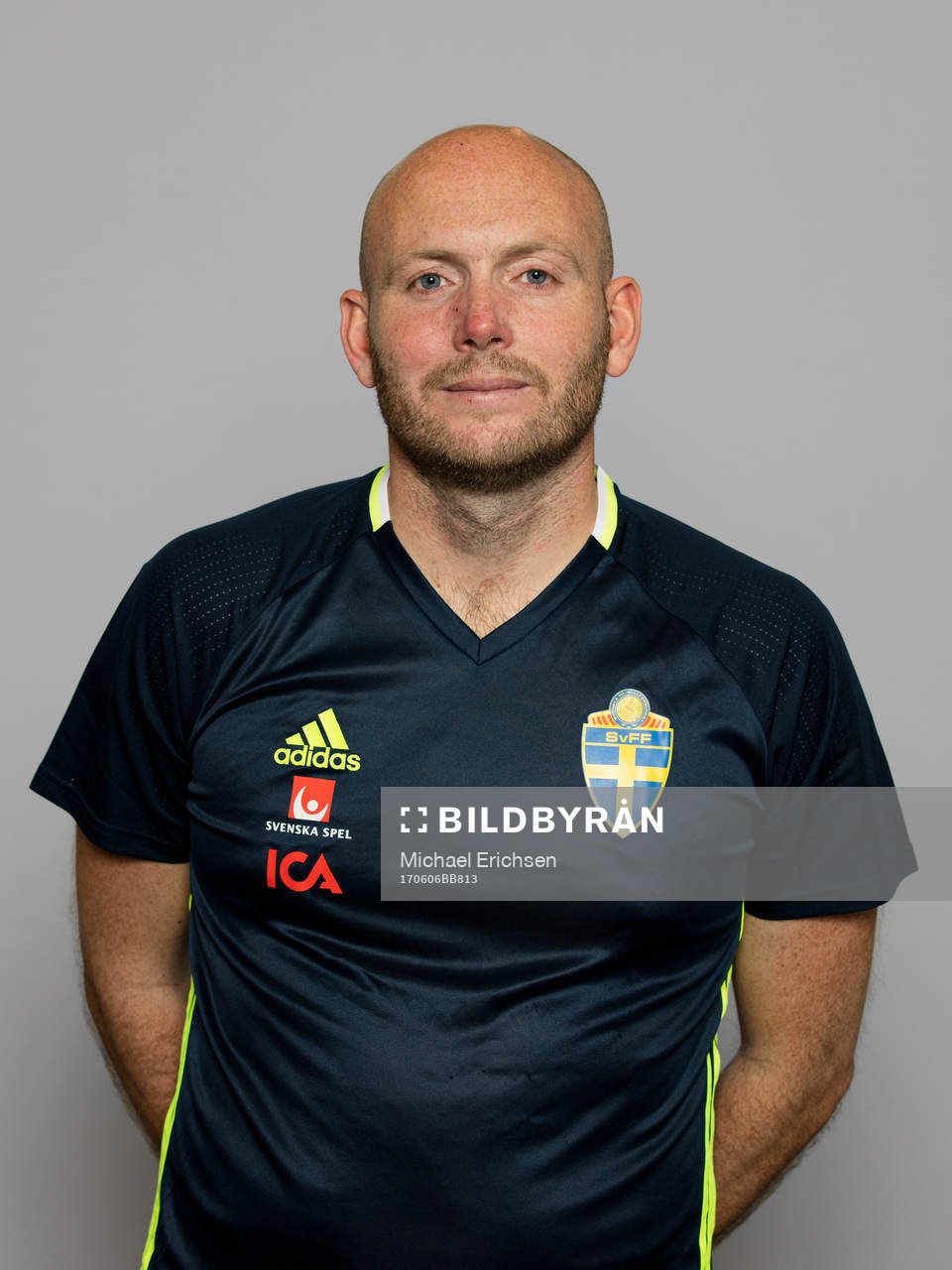 Andreas Janmyr, analytiker i Sveriges damlandslag i fotboll