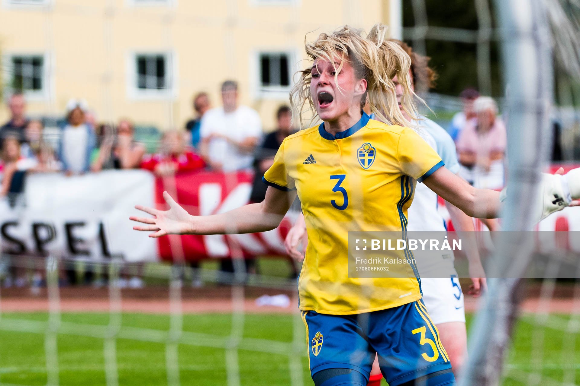 Sveriges Emelie Andersson deppar