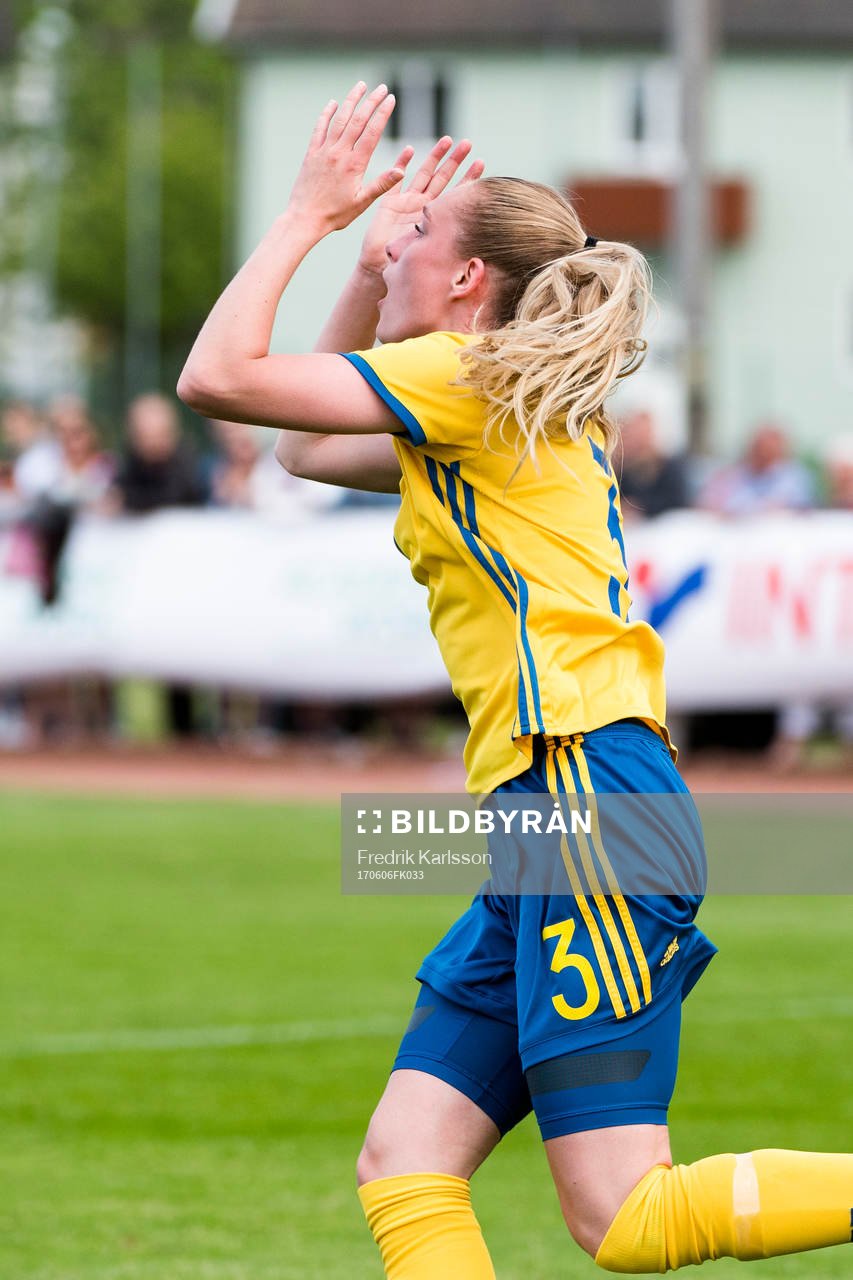 Sveriges Emelie Andersson deppar