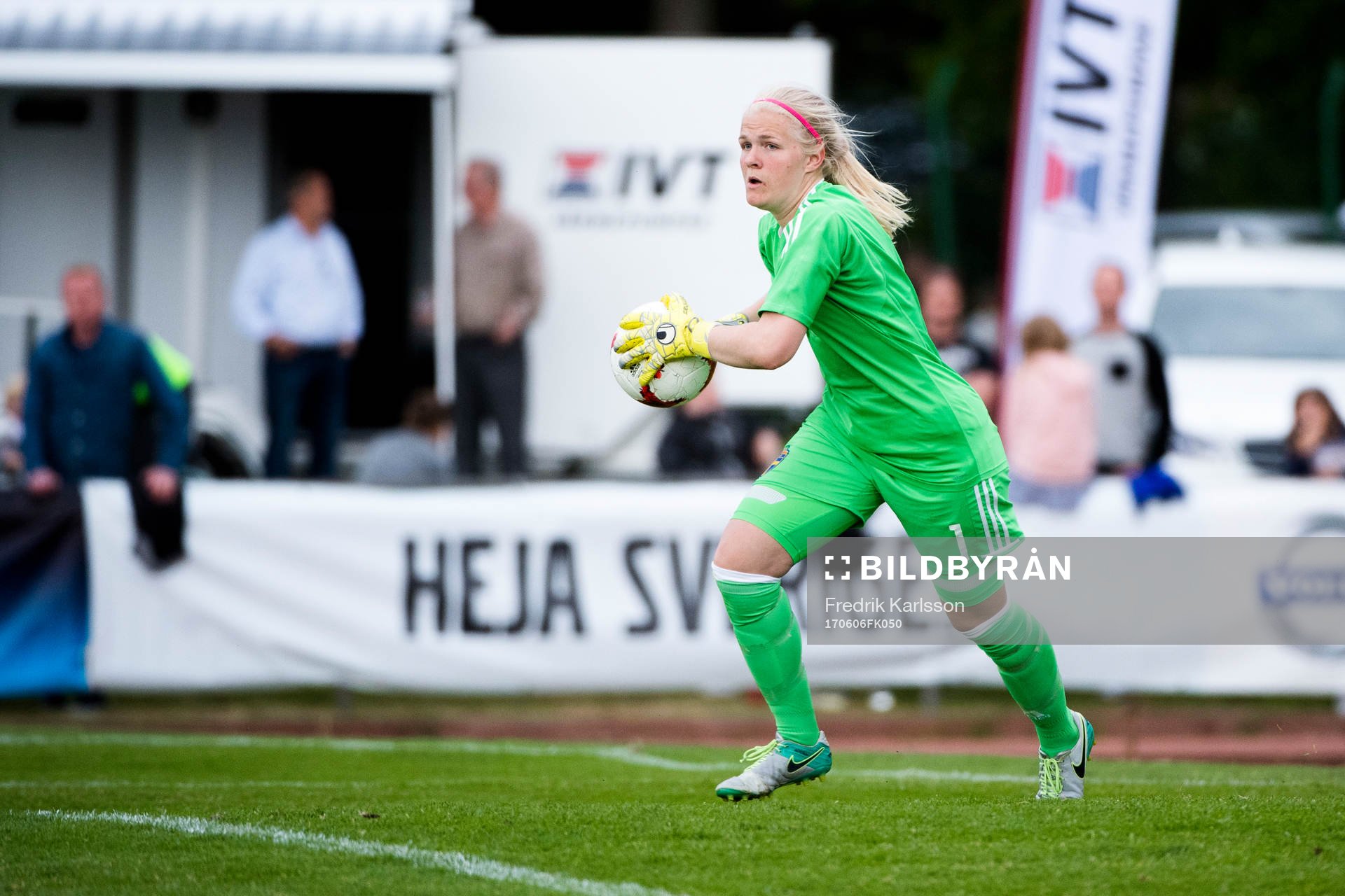 Sveriges målvakt Emma Holmgren