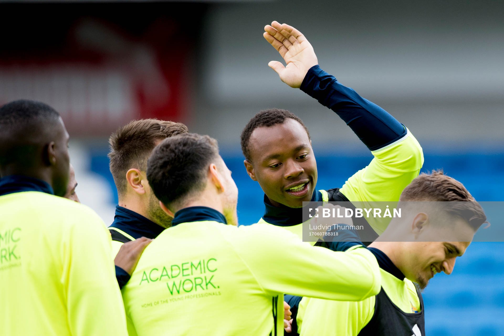 Carlos Strandberg och Amin Affane