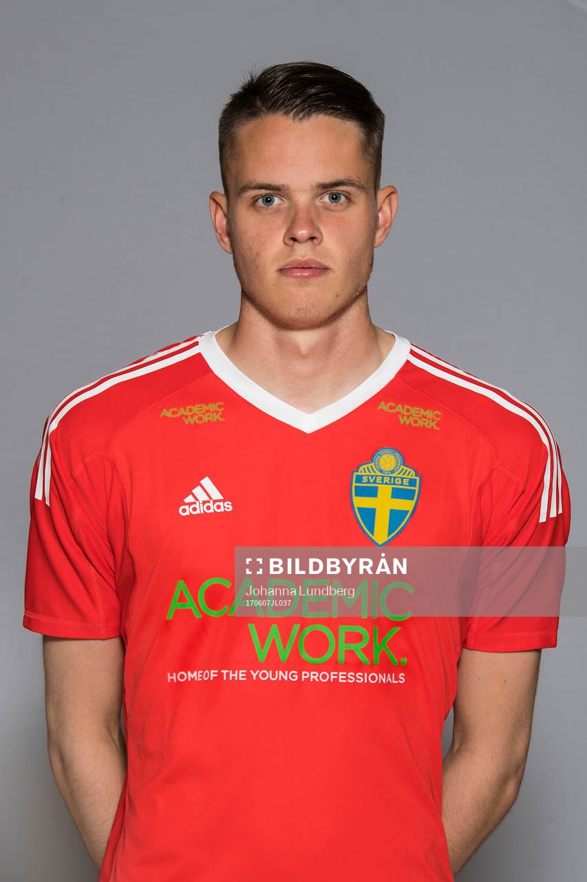 Oscar Linner  i u21 landslaget