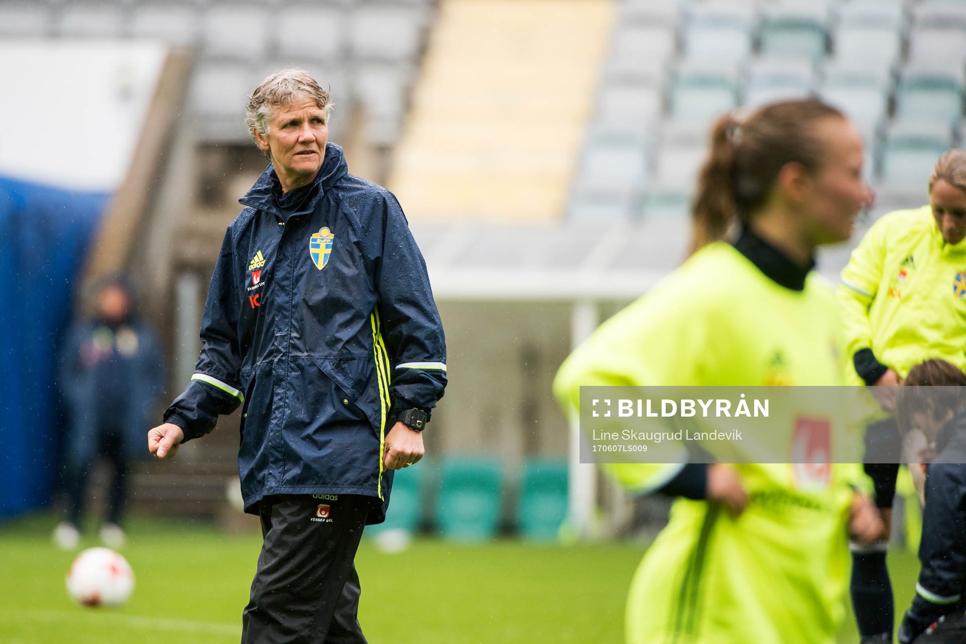 Förbundskapten Pia Sundhage