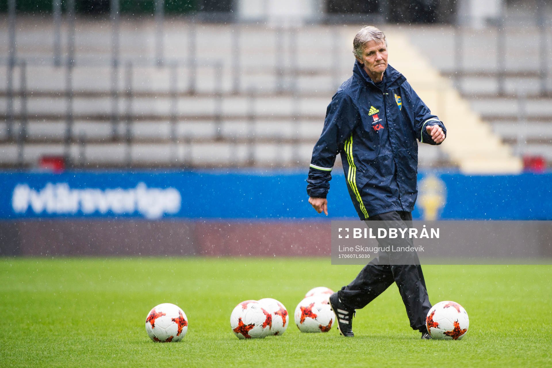 Förbundskapten Pia Sundhage