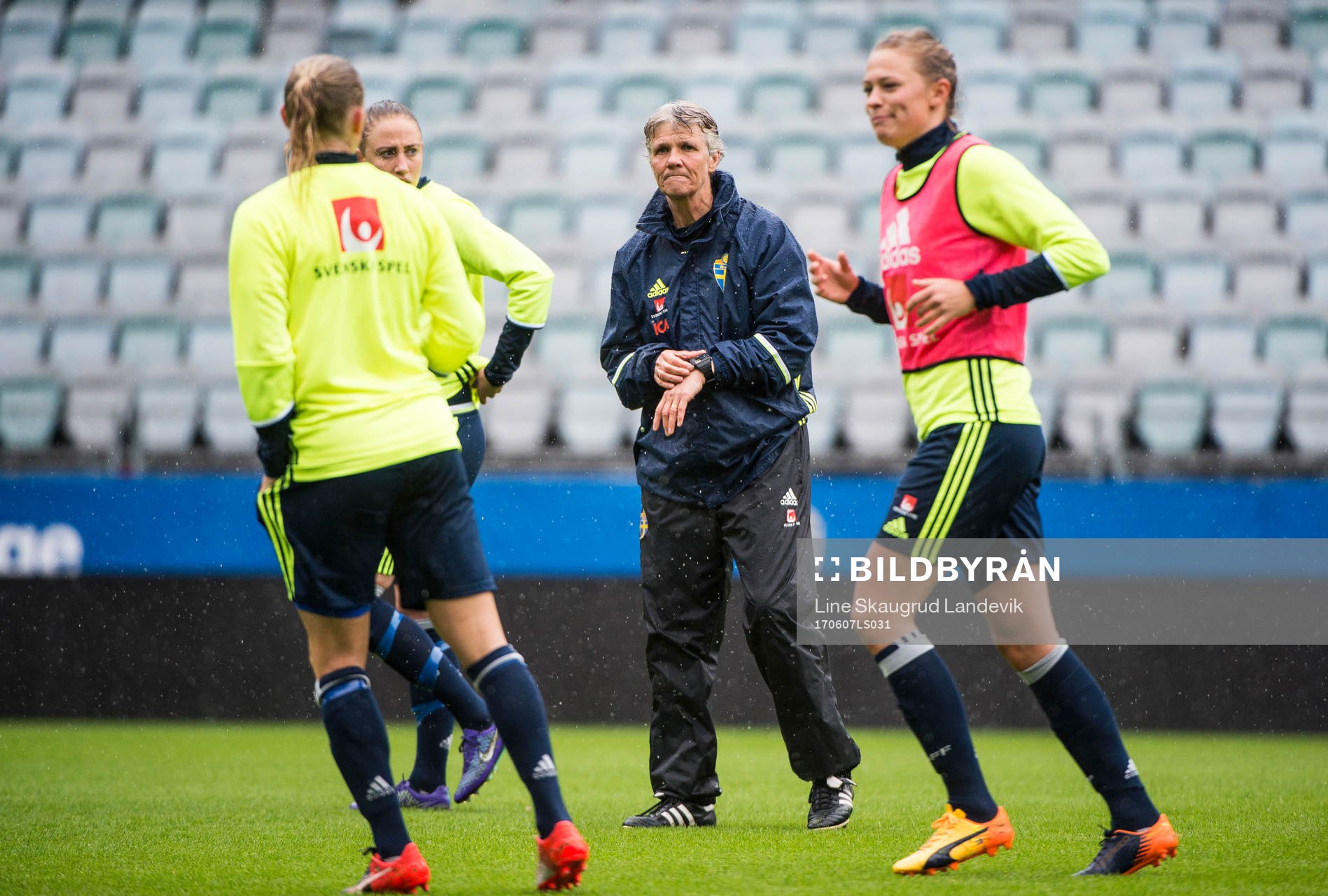Förbundskapten Pia Sundhage