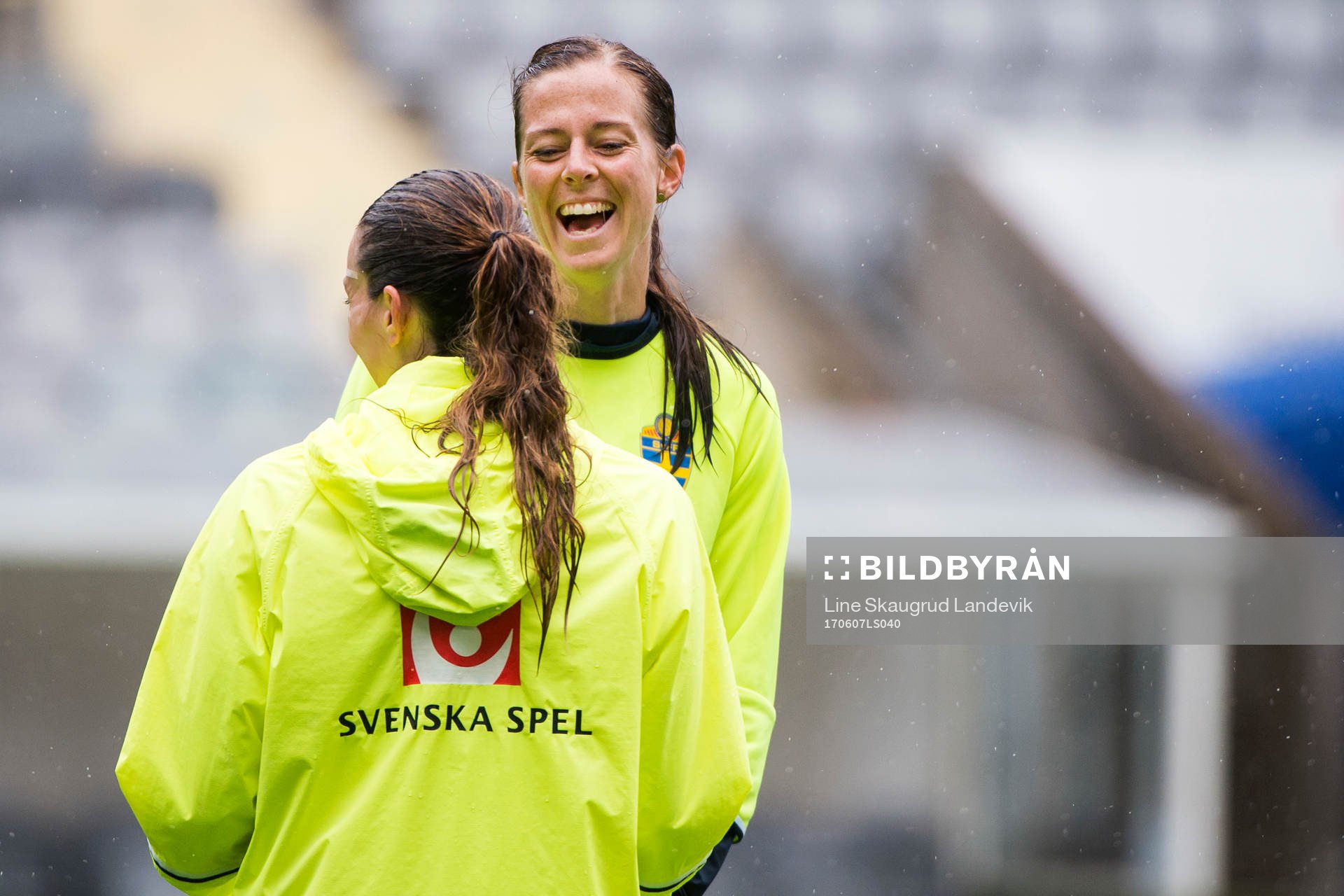 Lotta Schelin och Kosovare Asllani