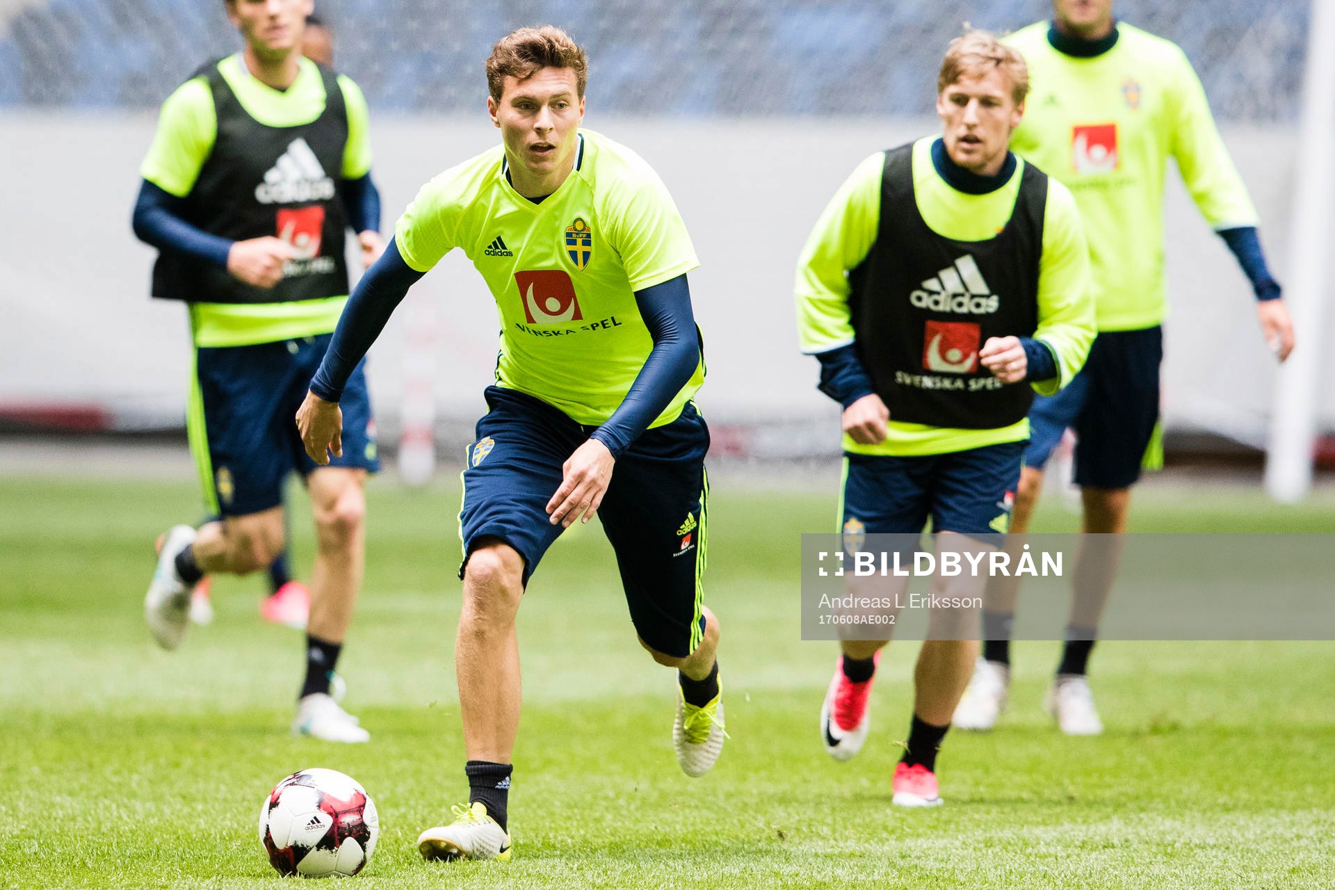 Sveriges Victor Nilsson Lindelöf och Emil Forsberg