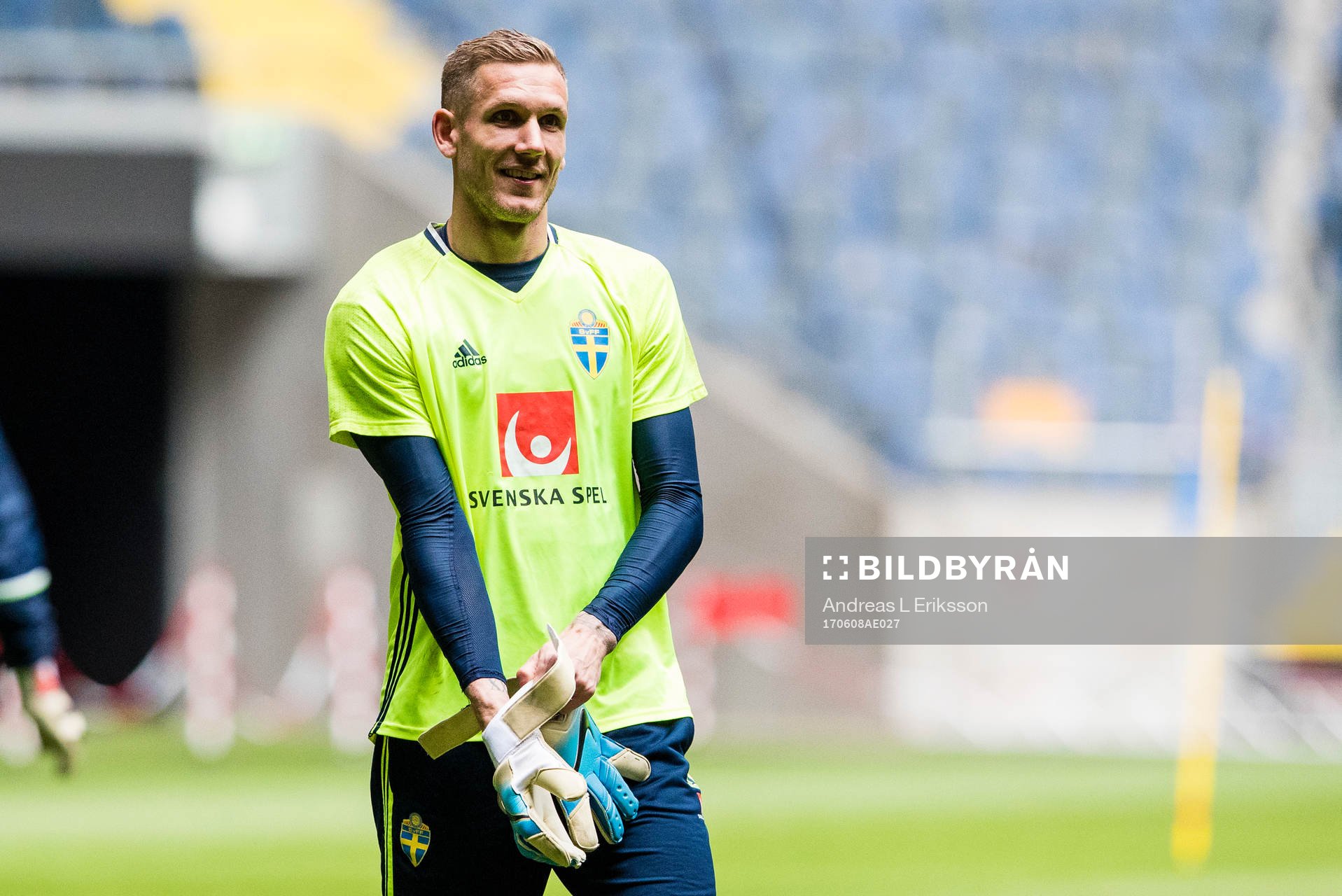 Sveriges målvakt Robin Olsen