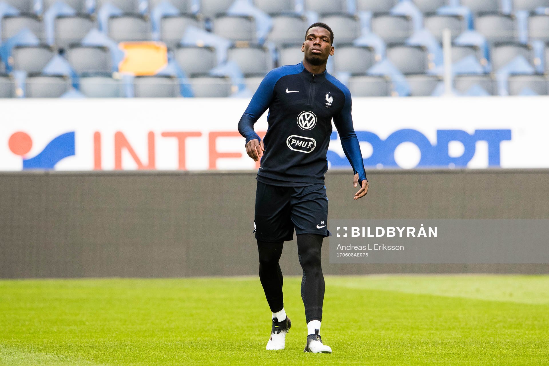 Frankrikes Paul Pogba