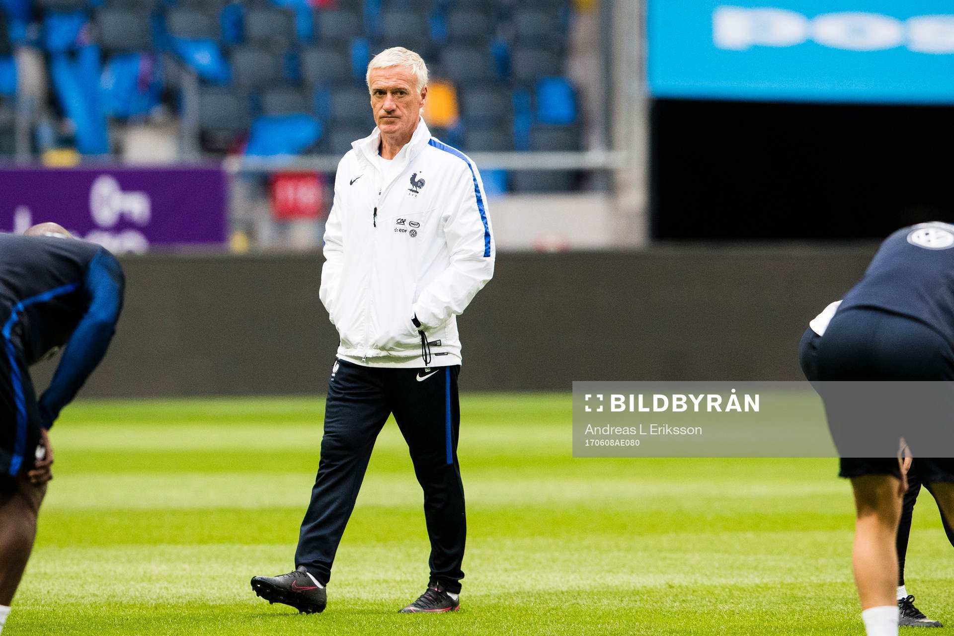 Frankrikes förbundskapten Didier Deschamps