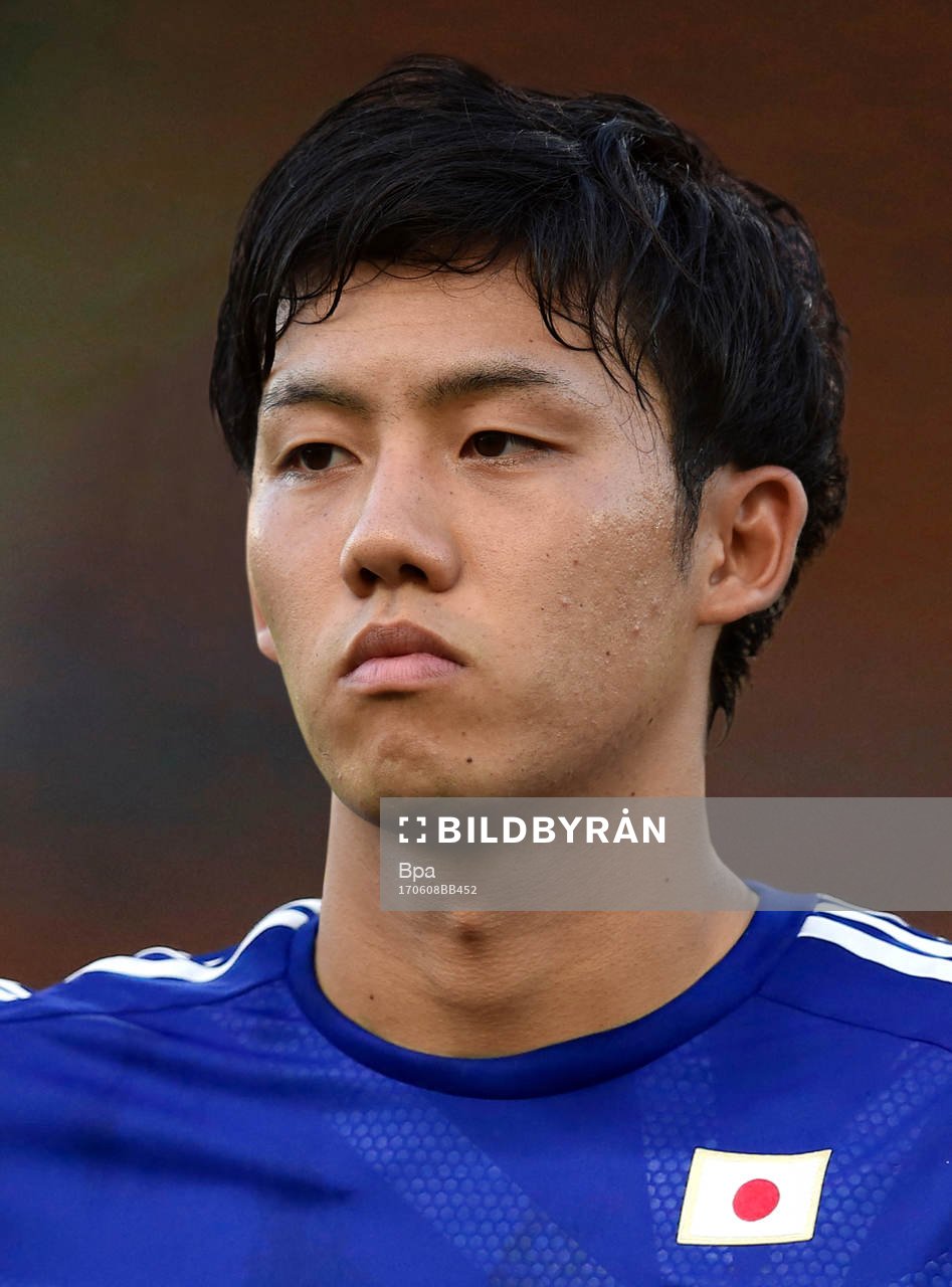 Fotboll, VM 2018, Porträtt, Japan: Wataru Endo, Japan, poserar för ett porträtt den 8 juni 2017
