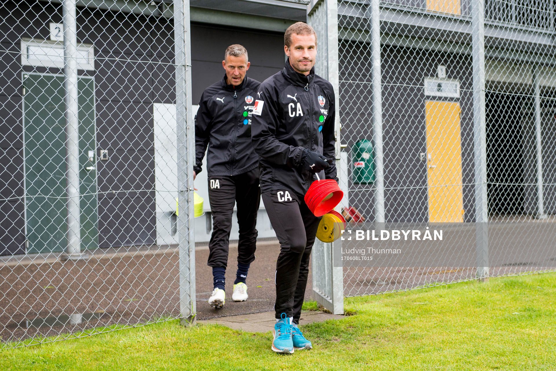 Helsingborgs assisterande tränare Christoffer Andersson