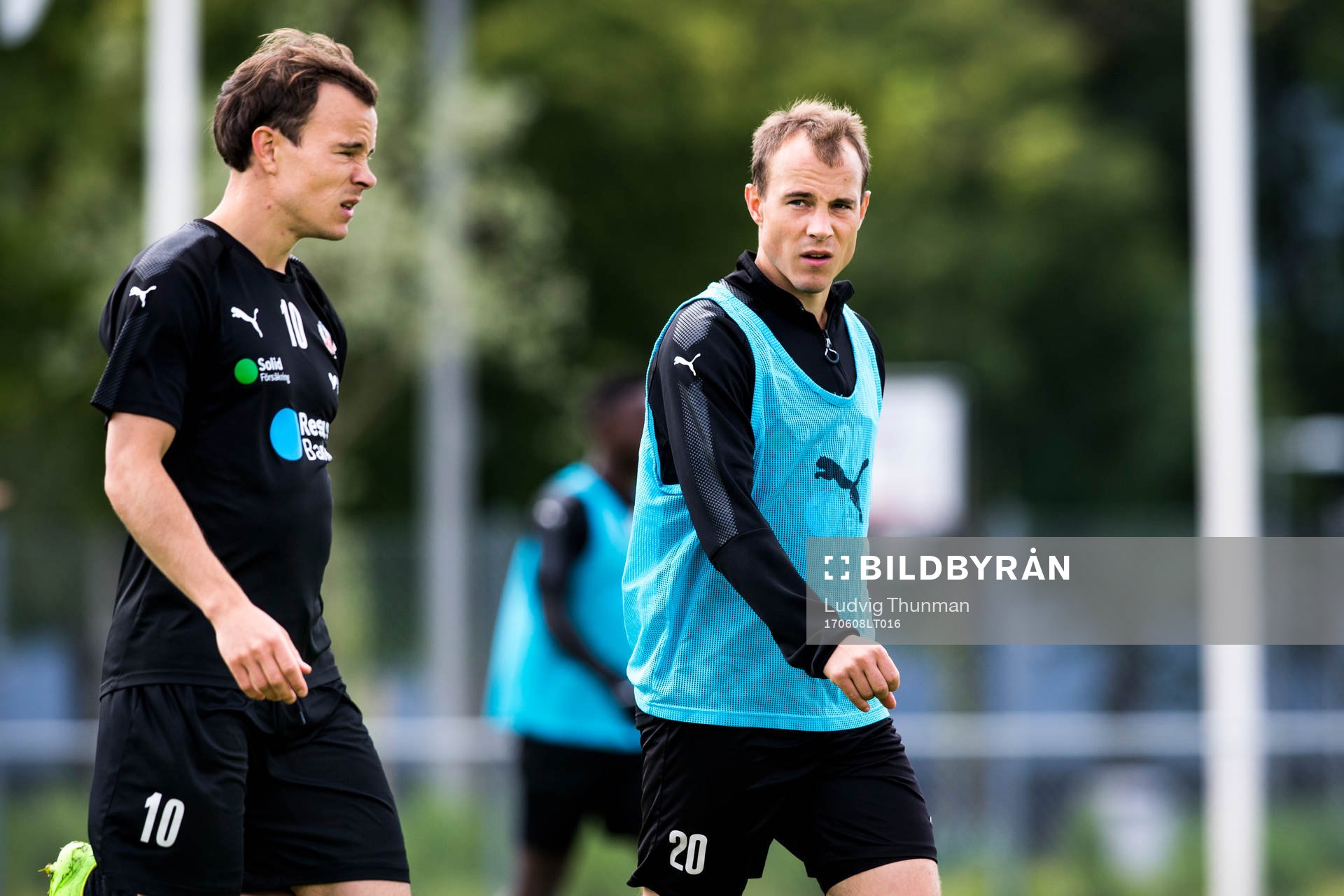Helsingborgs Anton Wede och Carl Wede