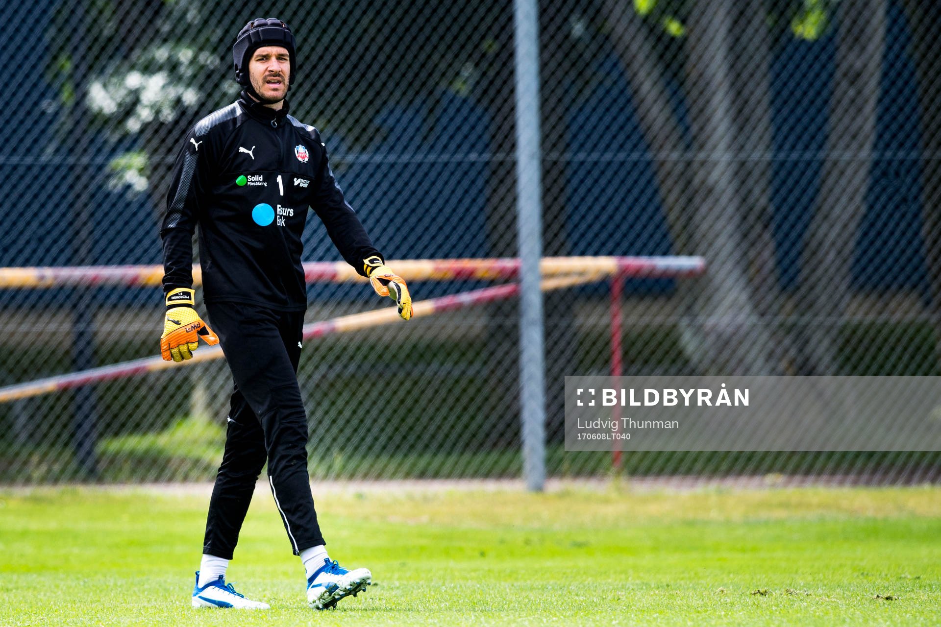 Helsingborgs målvakt Matt Pyzdrowski
