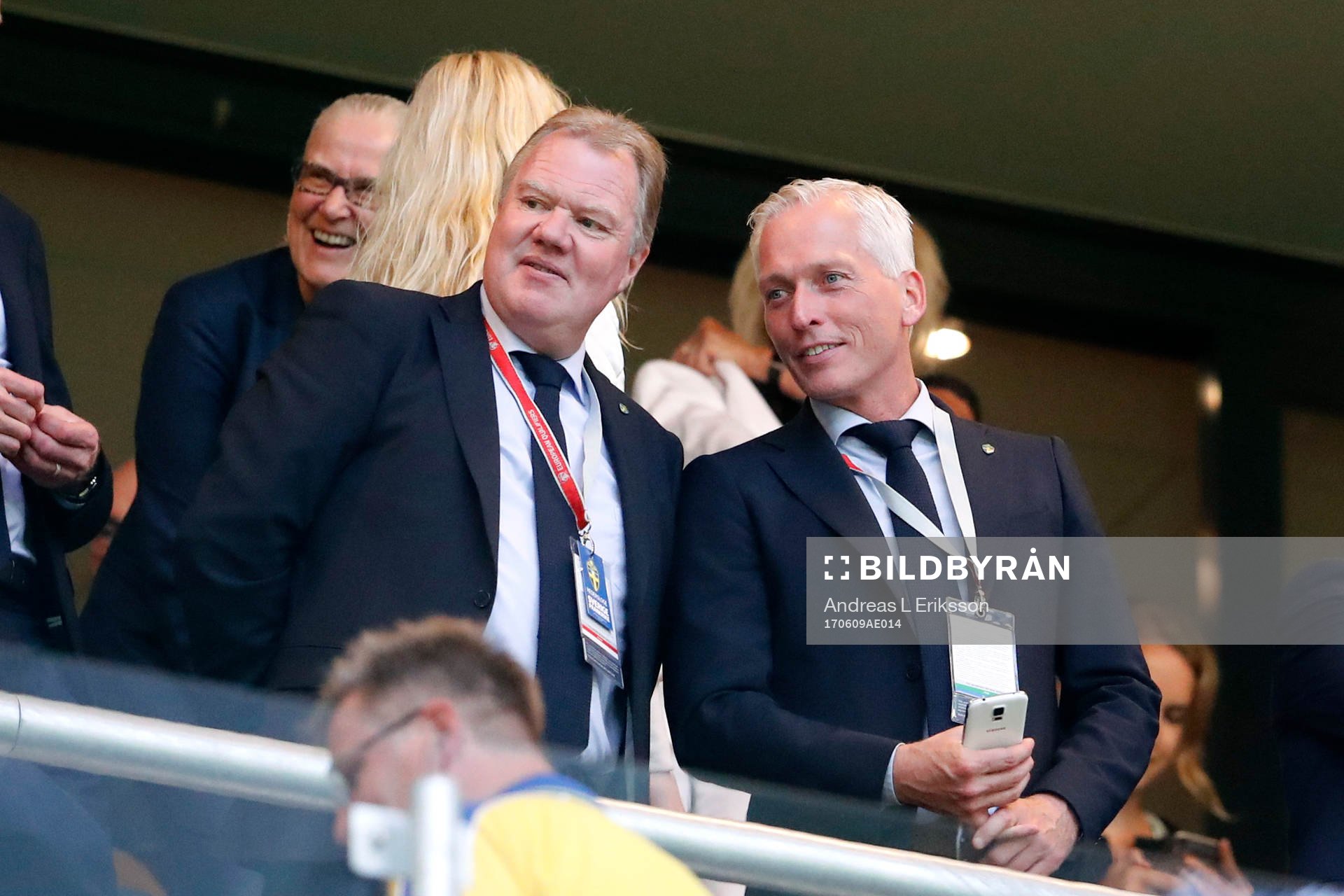 Svenska Fotbollförbundets ordförande Karl-Erik Nilsson