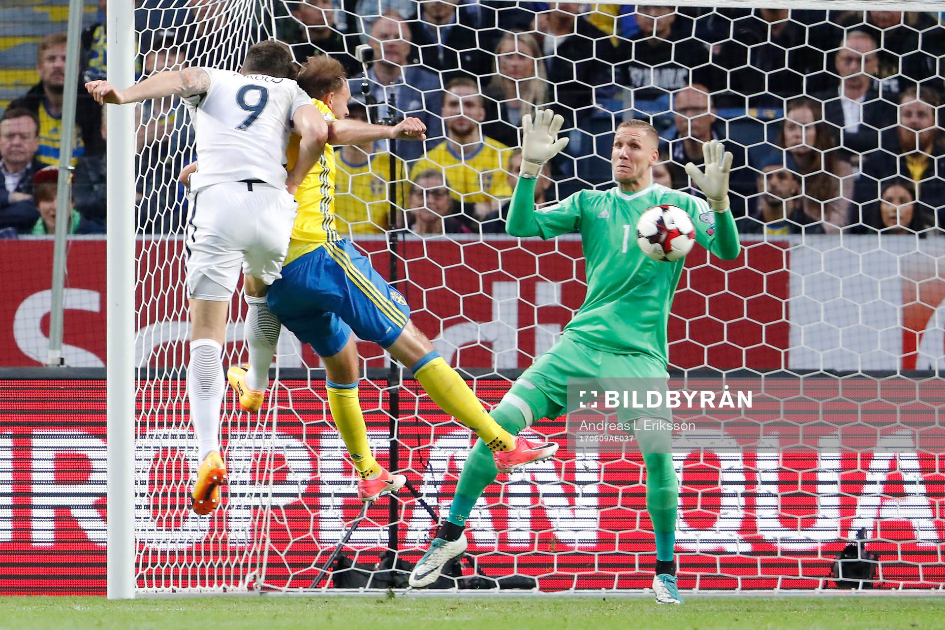 Sveriges målvakt Robin Olsen