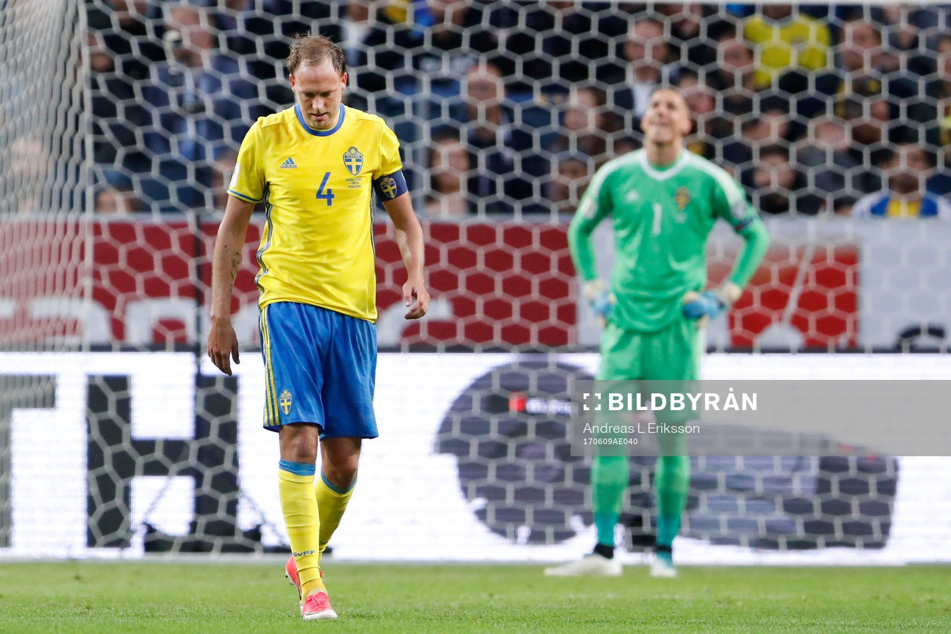 Sveriges Andreas Granqvist deppar