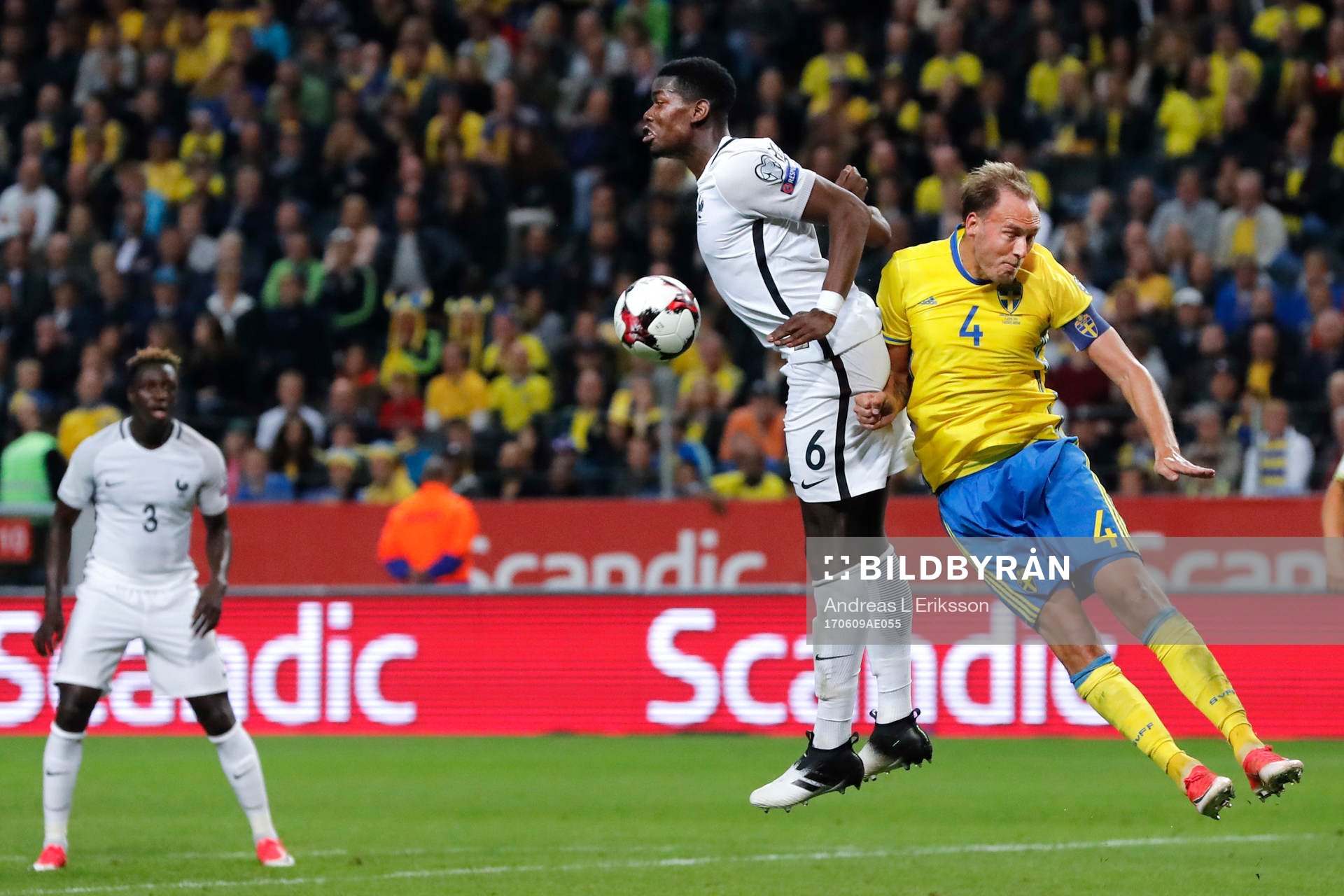 Frankrikes Paul Pogba