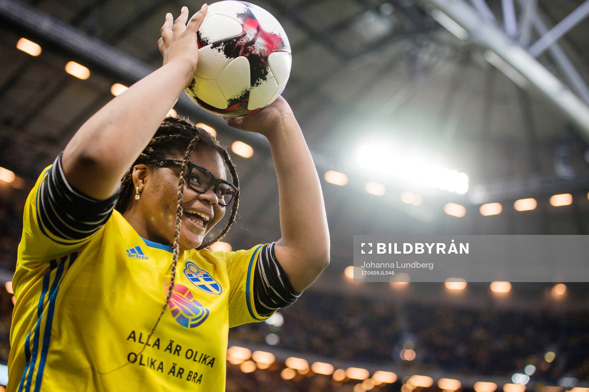 Leverans av matchboll