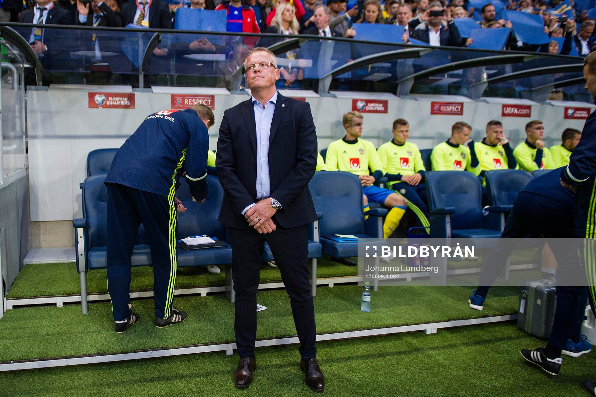 Sveriges förbundskapten Janne Andersson