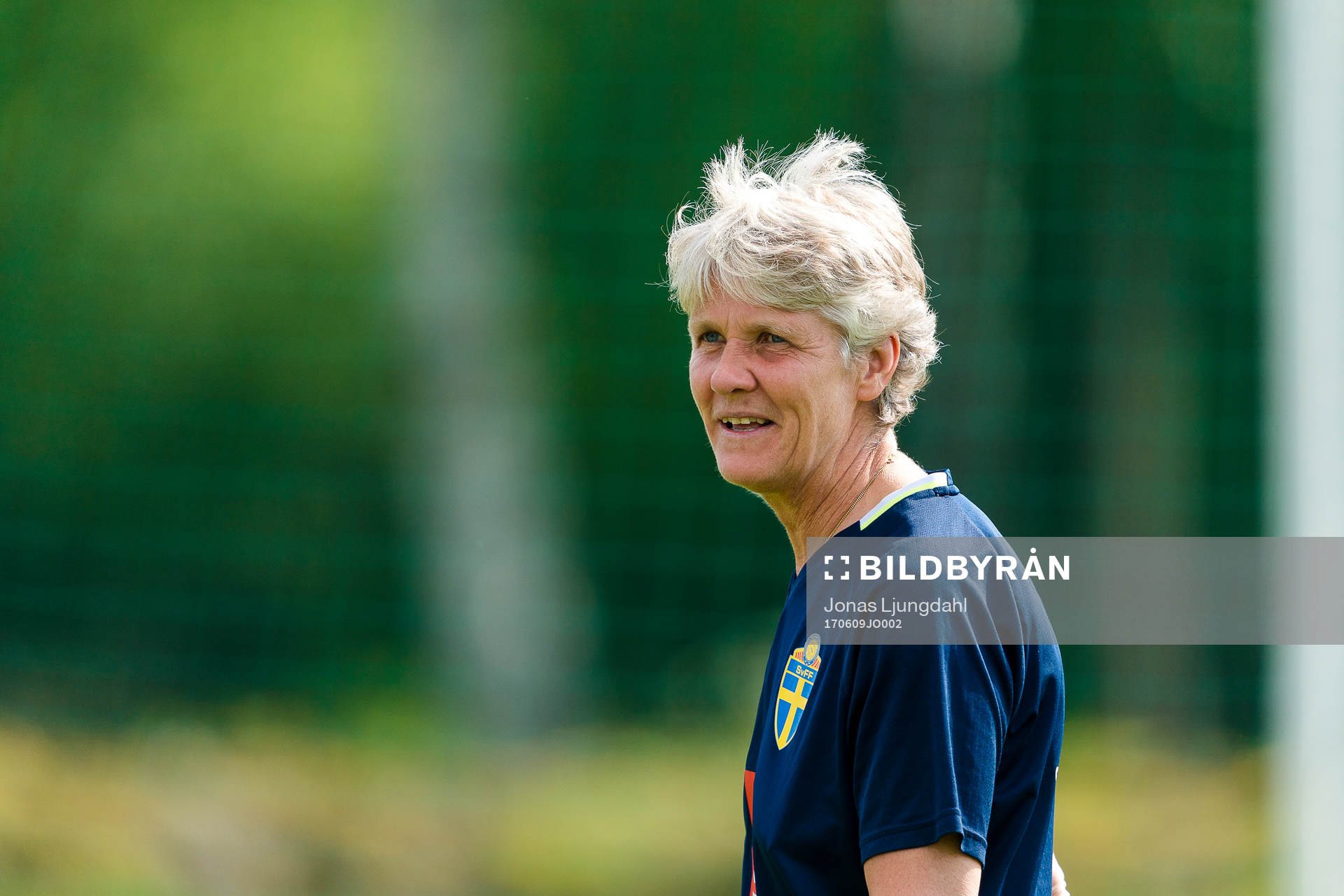 Sveriges förbundskapten Pia Sundhage
