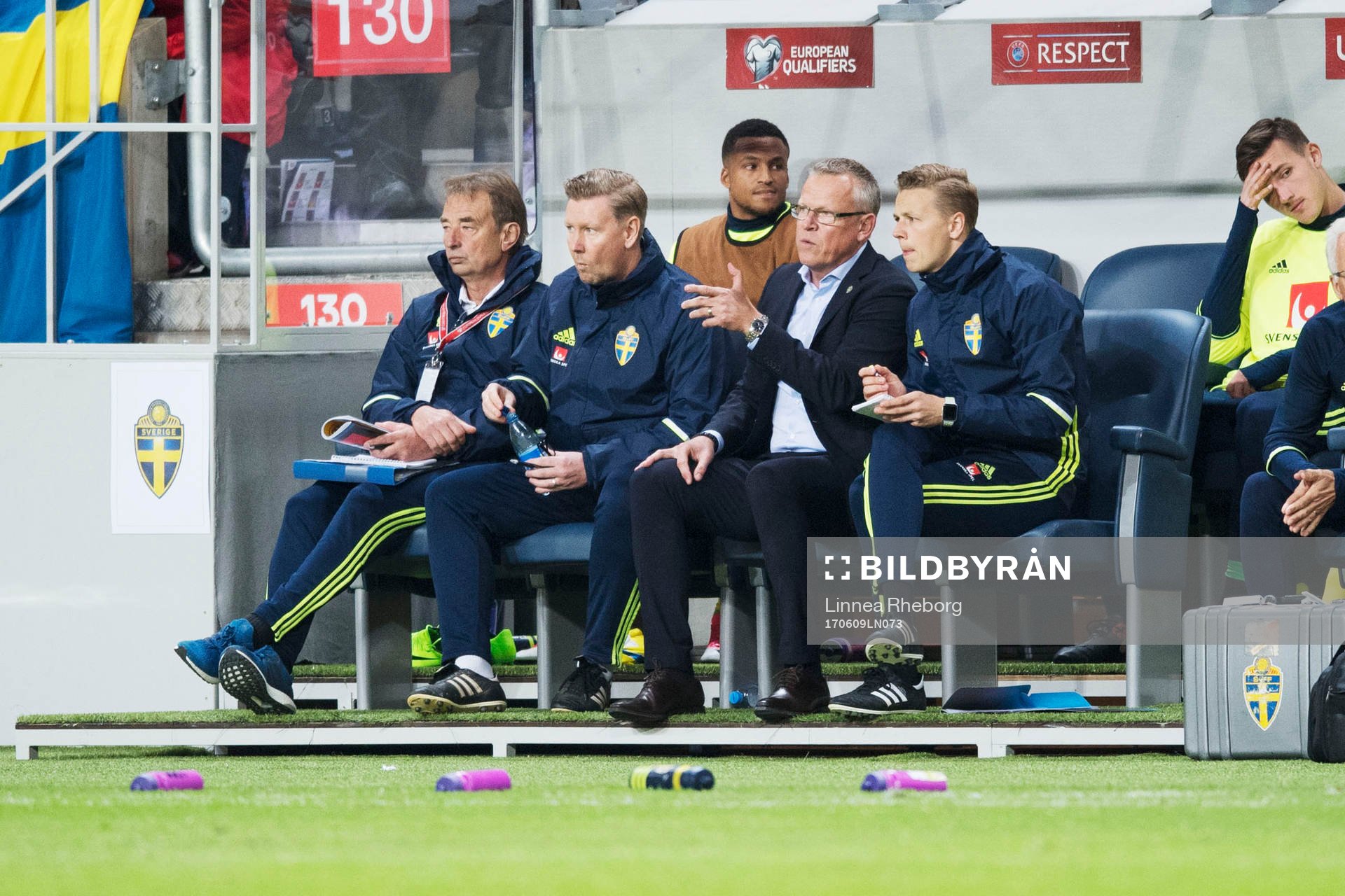 Tom Prahl, Peter Wettergren, förbundskapten Janne