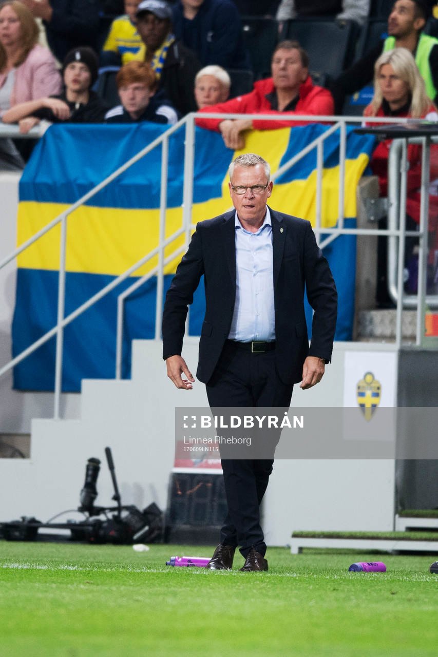 Sveriges förbundskapten Janne Andersson