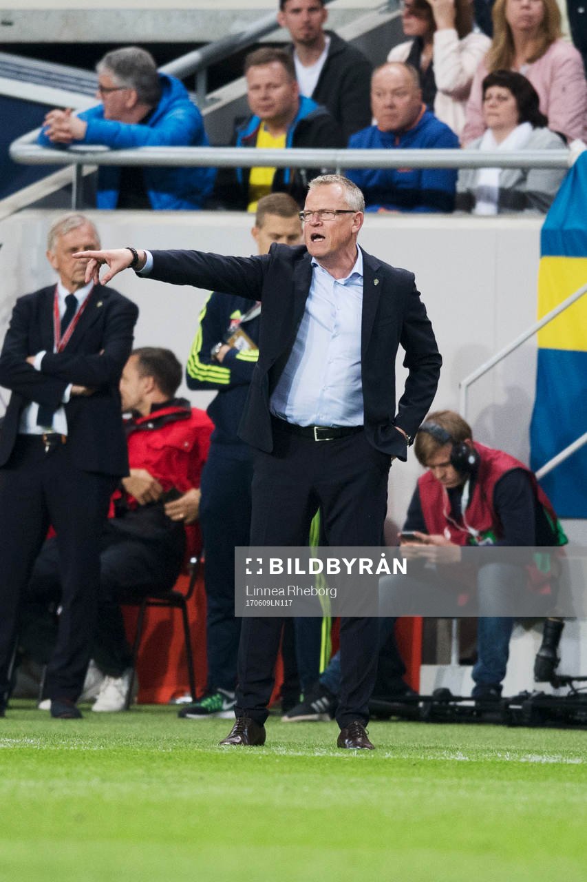 Sveriges förbundskapten Janne Andersson