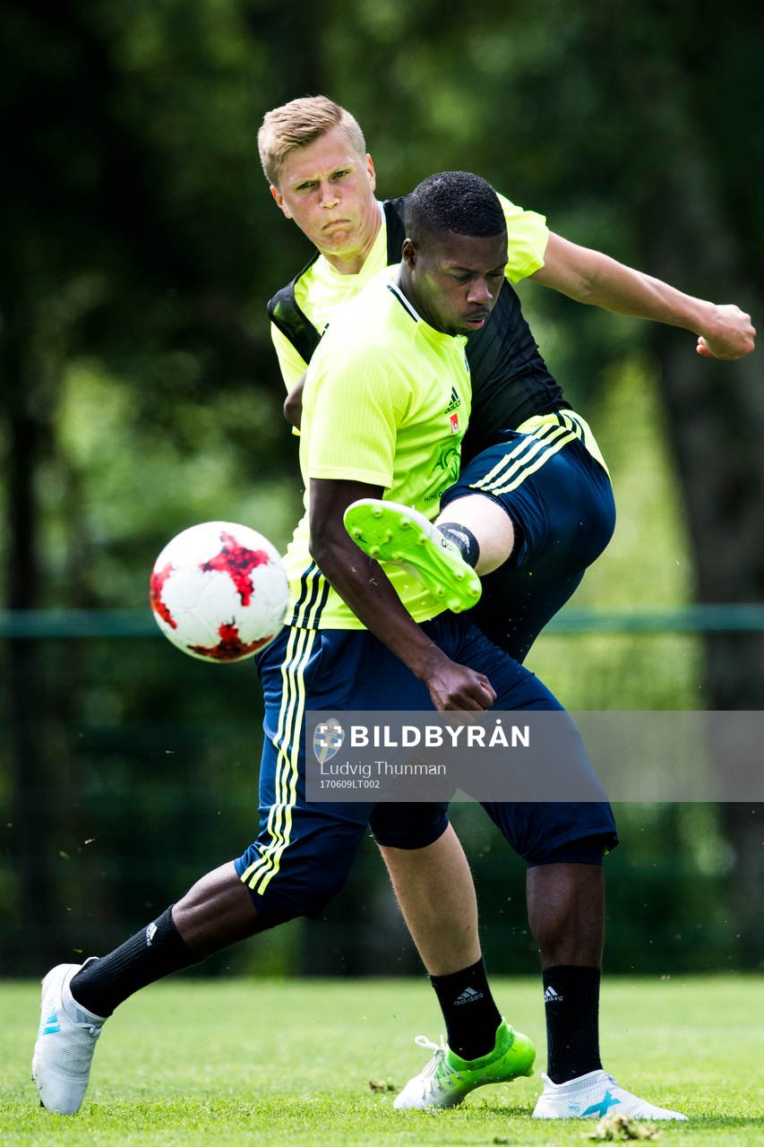Joakim Nilsson och Isak Ssewankambo