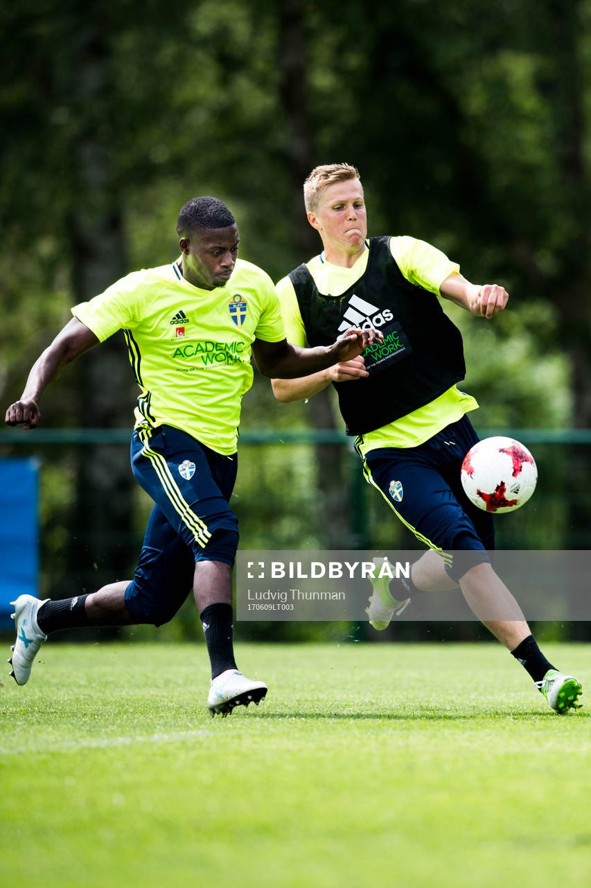 Joakim Nilsson och Isak Ssewankambo