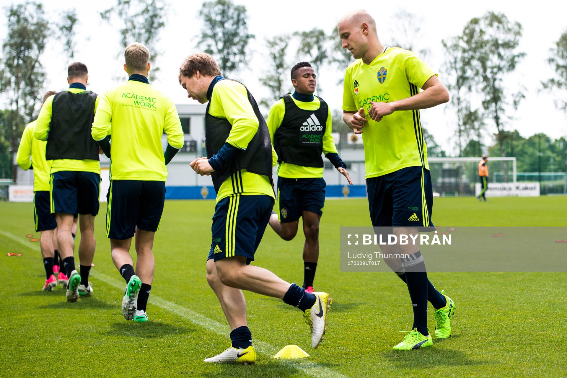 Simon Tibbling, Niclas Eliasson och Franz Brorsson